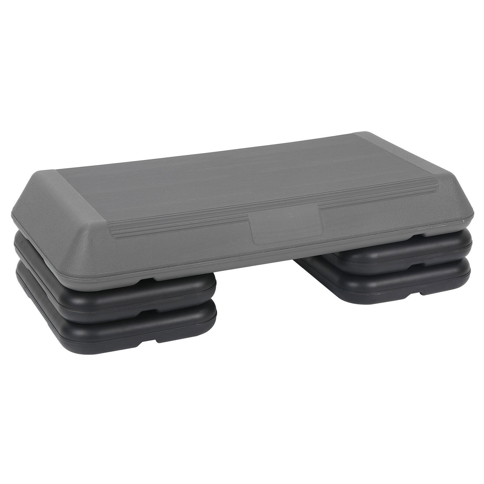 28'' Adjustable Aerobic Stepper Step Platform W/4 Riser Exercise Workout Stepper