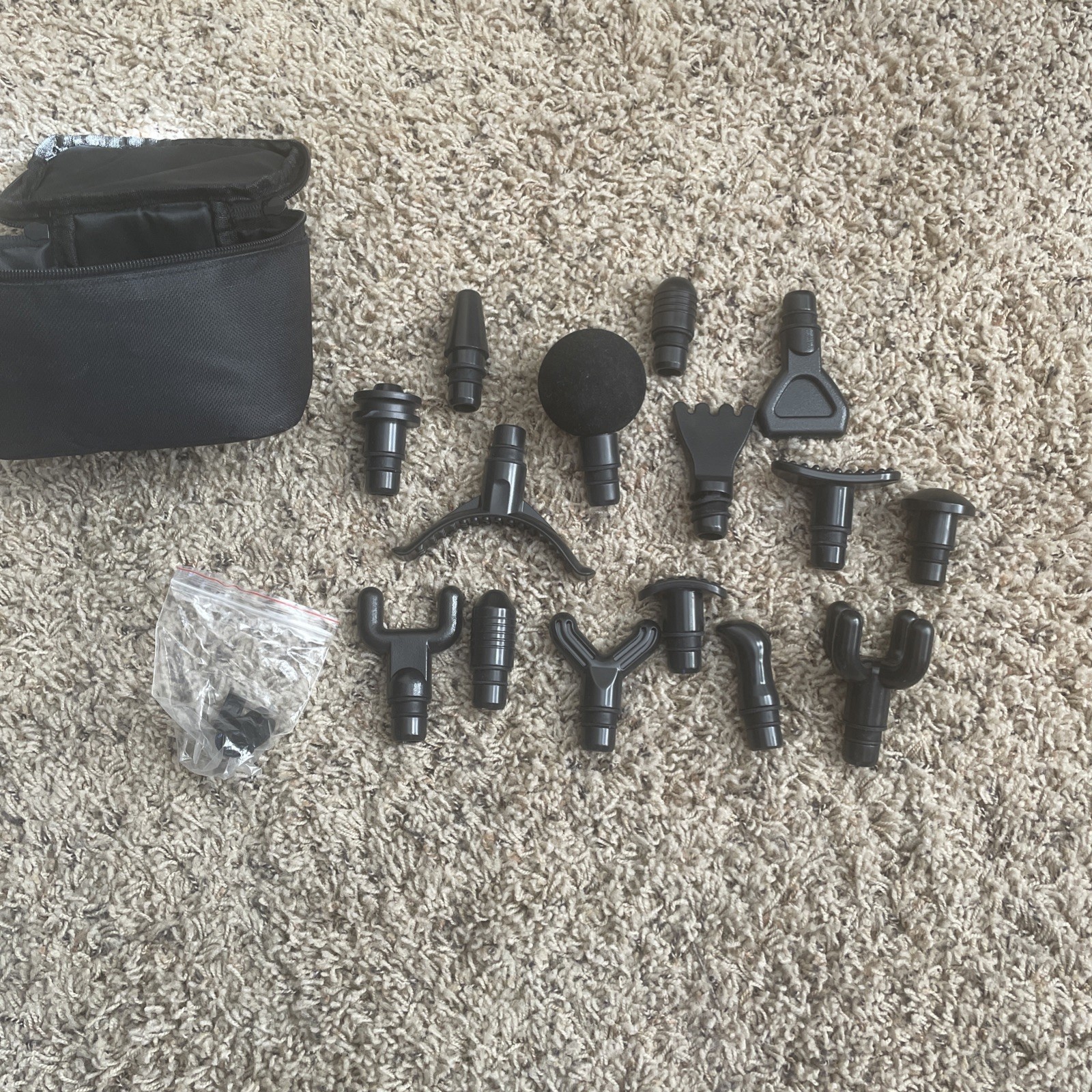 PulseFit Massager Attachments Plus Case