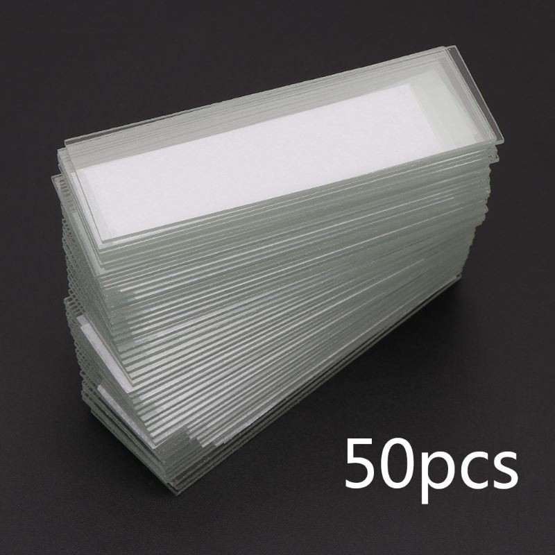 Thickness Cavity Glass Coverslips Single Flat Microscope Glass Slides 50pcs