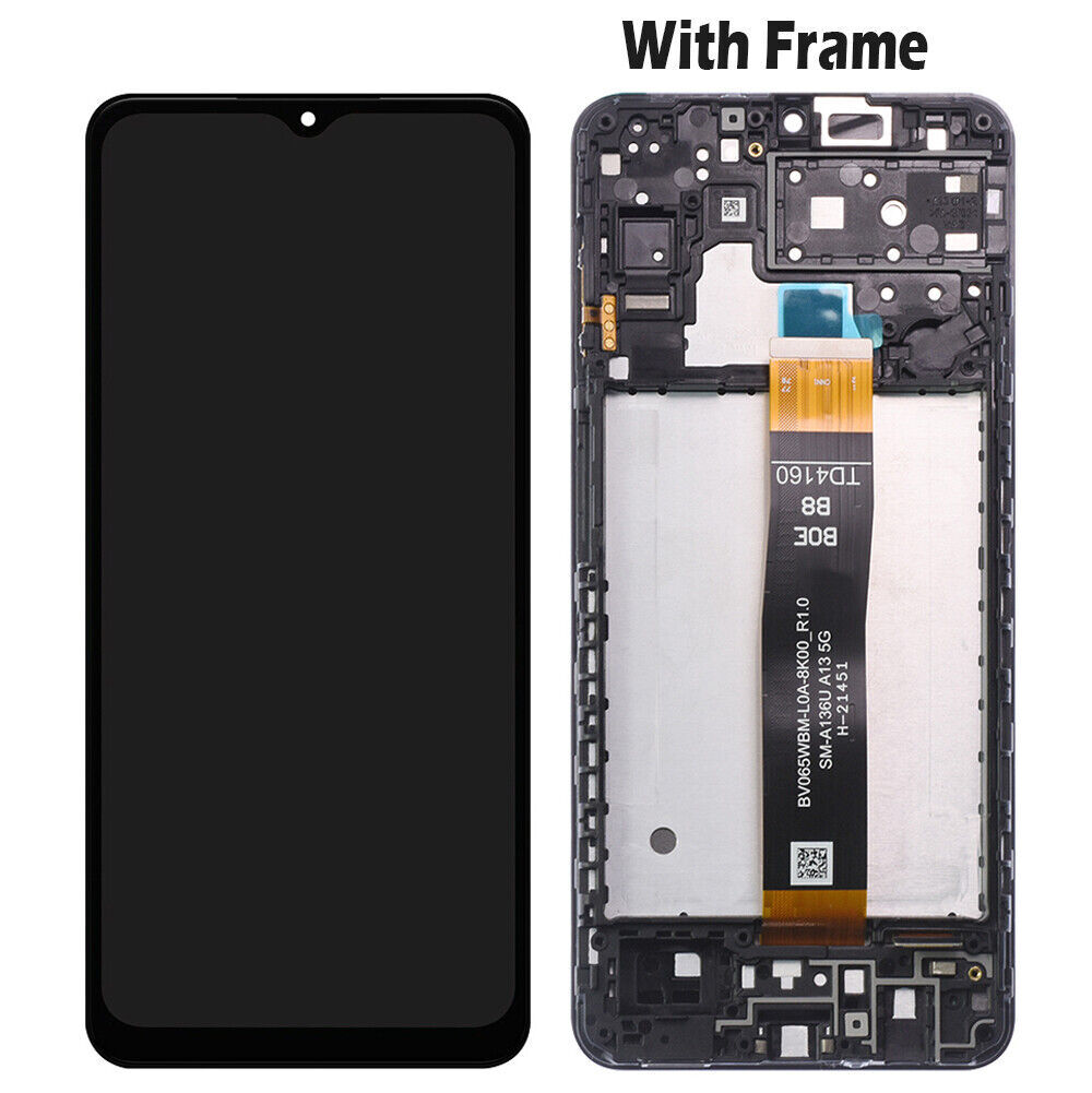 Replacement For Samsung Galaxy A13 5G SM-A136U LCD Touch Screen Digitizer +Frame