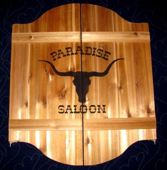 Swinging Doors w/ Your Name Western Decor cafe saloon bar pub 24-36"
