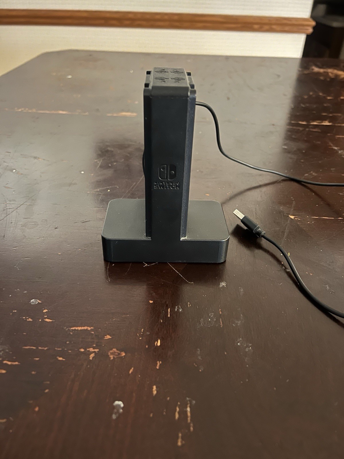 Nintendo Switch Joy-Con Charging Dock Stand, USB Wired, Black Plastic