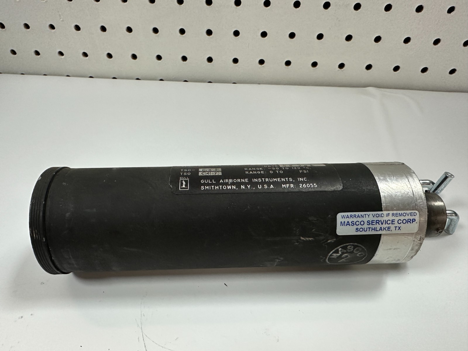 Gull Airborne Instruments 76450-01078-126 Engine Oil Temp & Press Indicator