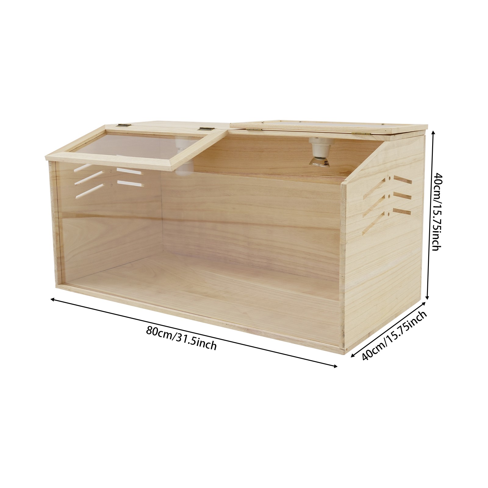 Chicken Brooder Box, Indoor Brooding Box For Chicks, Brooder Box 80*40*40cm