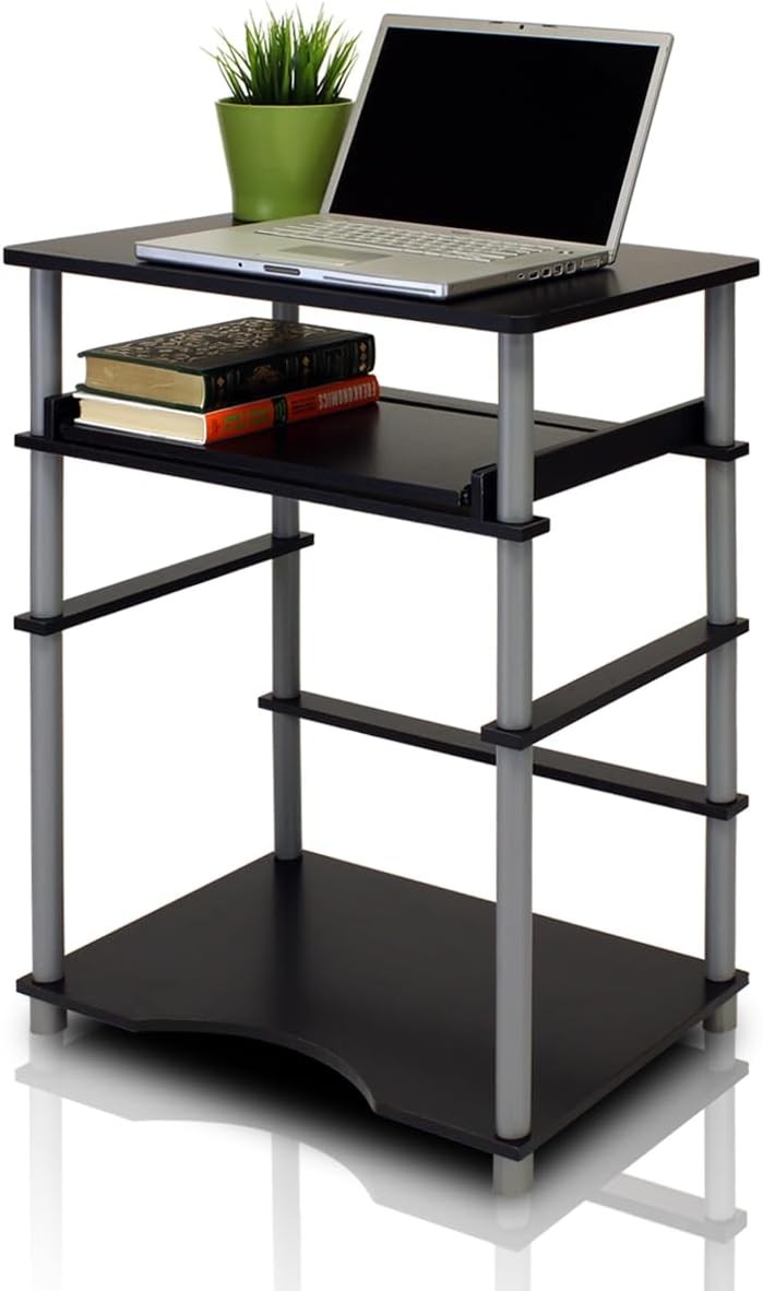 Home Computer Desk Espresso/Black