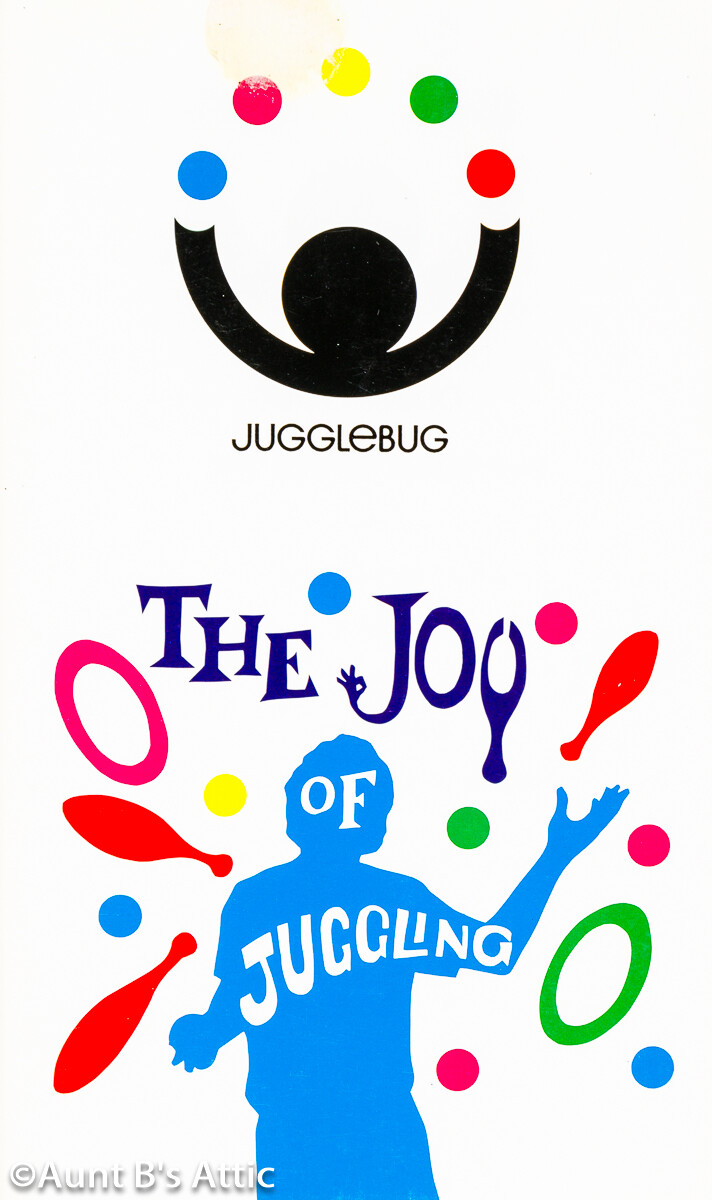 "The Joy Of Juggling" Professor Confidence Jugglebug Juggling Instruction Book