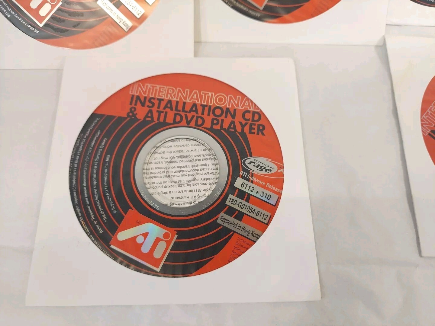 ATI International Installation CD & ATI DVD Player 101 Release