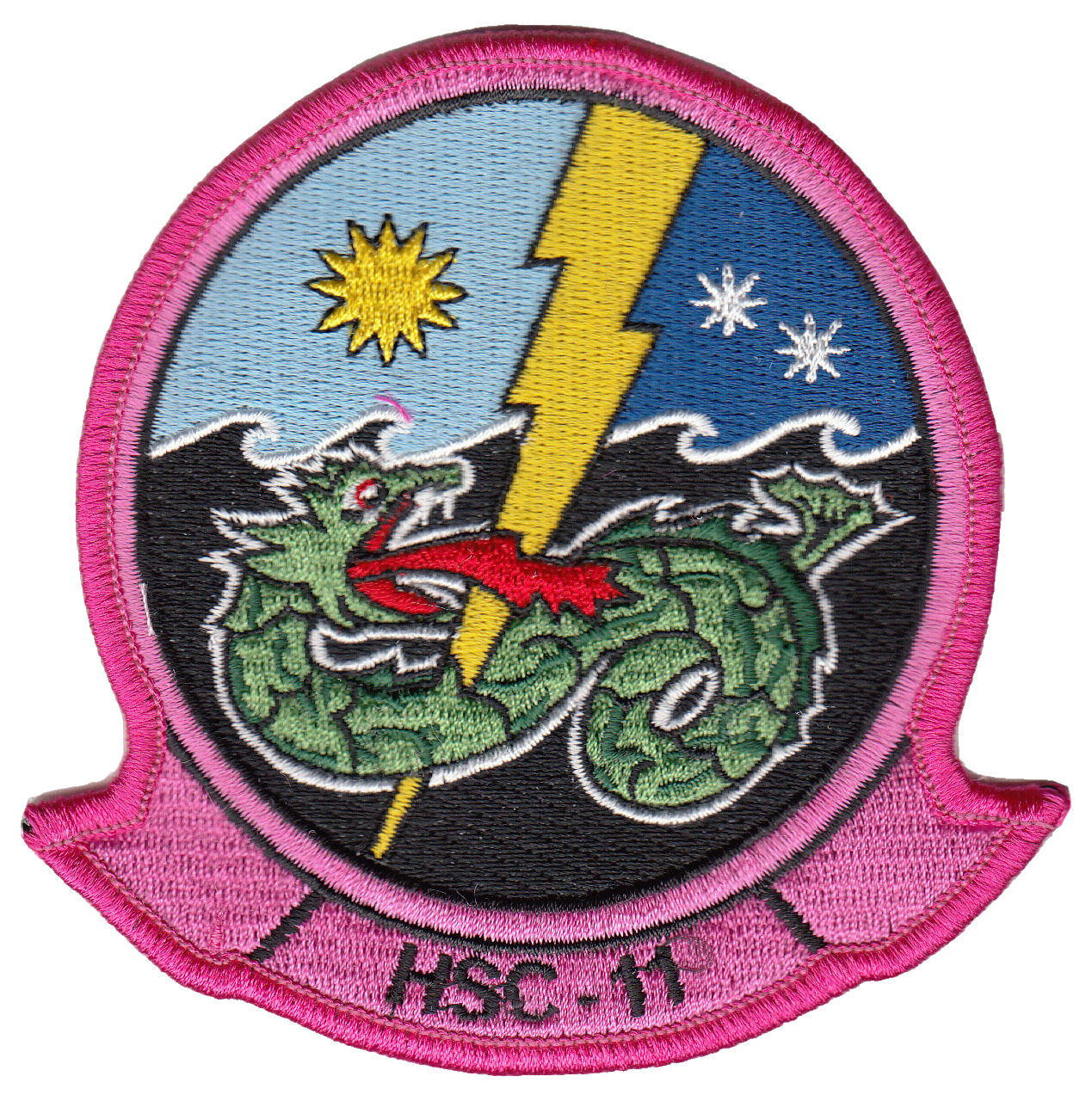 HSC-11 PINK COMMAND CHEST PATCH