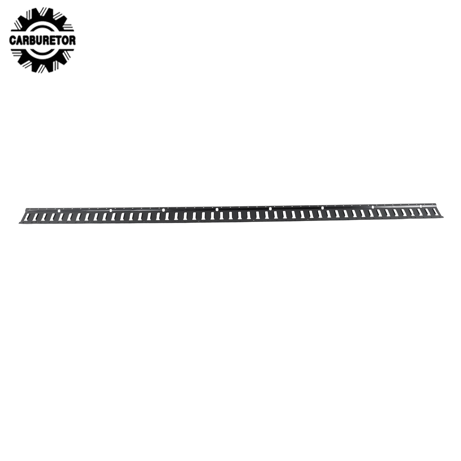 8 Feet Long E Track Rails Black Finish 5 Pack For Cargo Management System