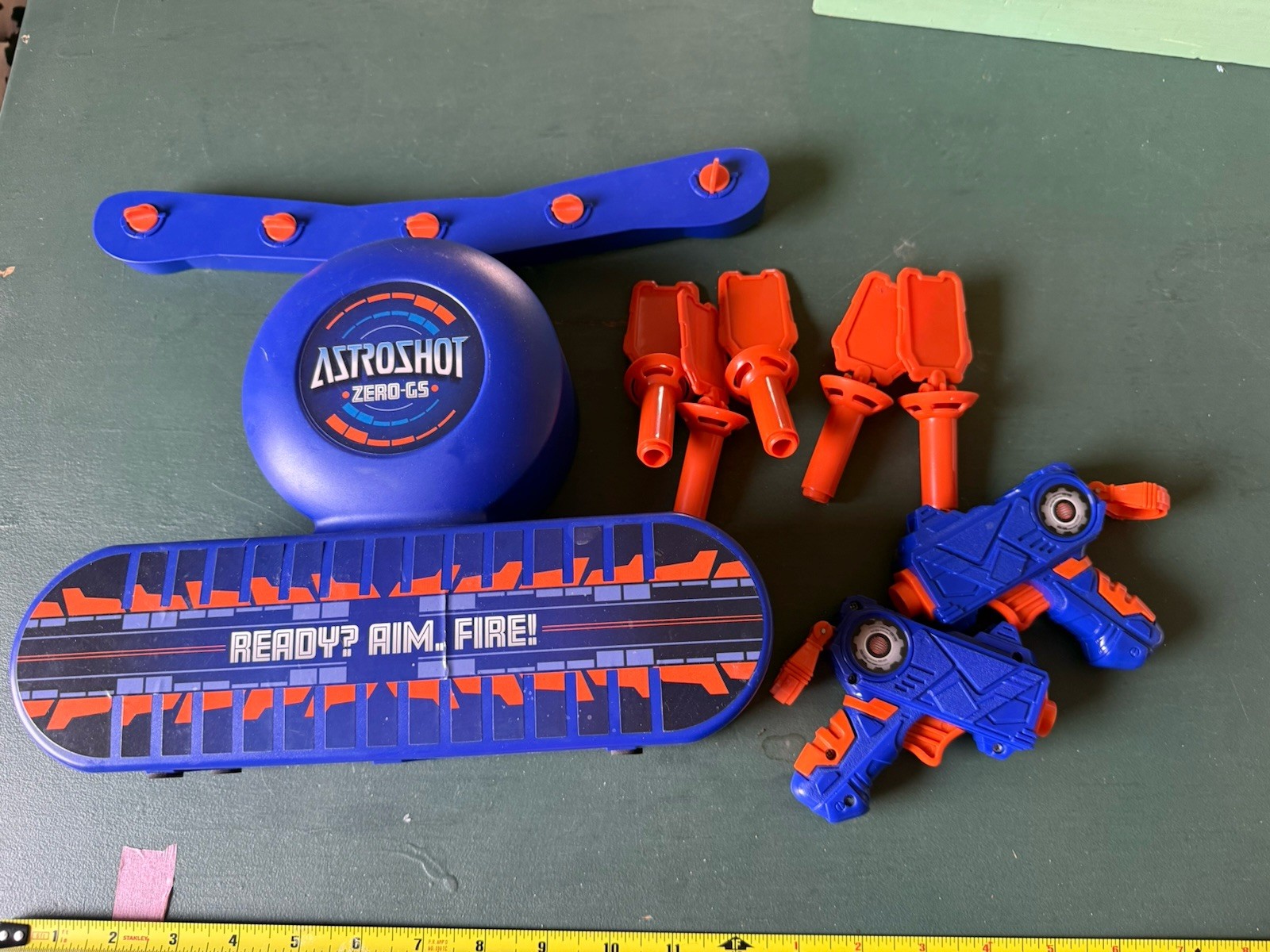 Astro shot Astroshot Target Shooting Game With 2 Guns Untested