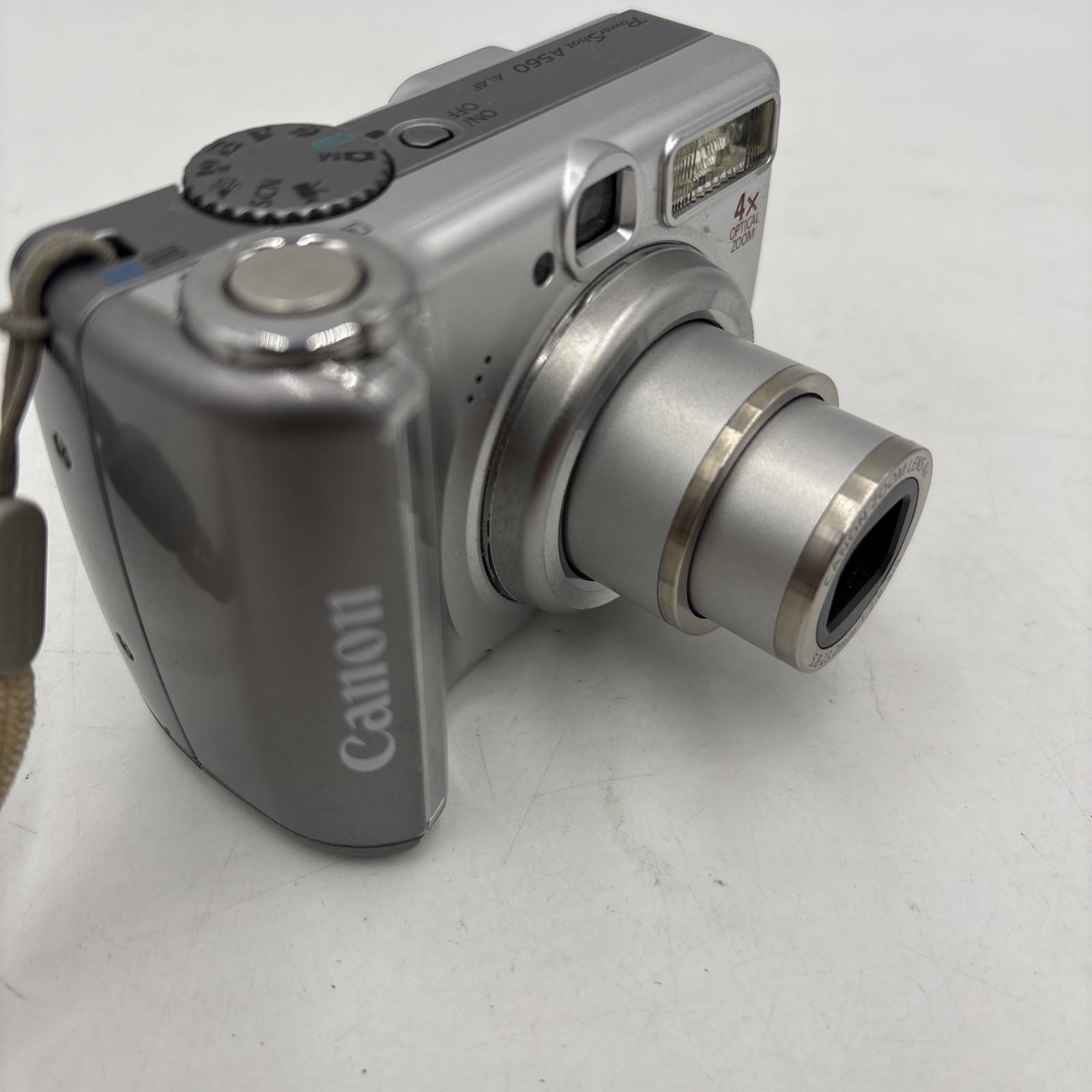 Canon Digital Camera PowerShot A560 7.1MP 2gb SD Card Strap Clean Tested Working