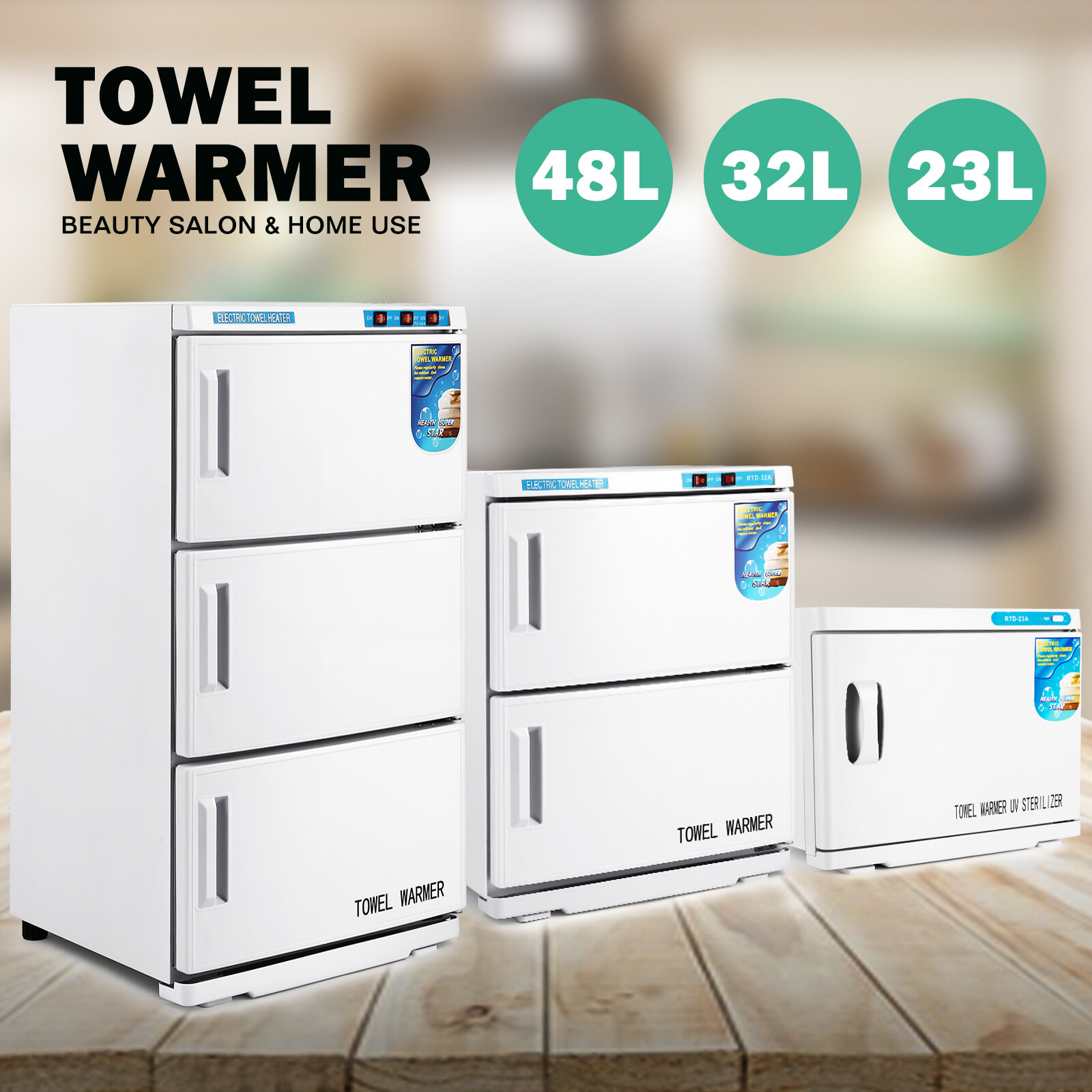 Towel Warmer UV Sterilizer Heat Cabinet Salon Spa Beauty Skin Care Equipment