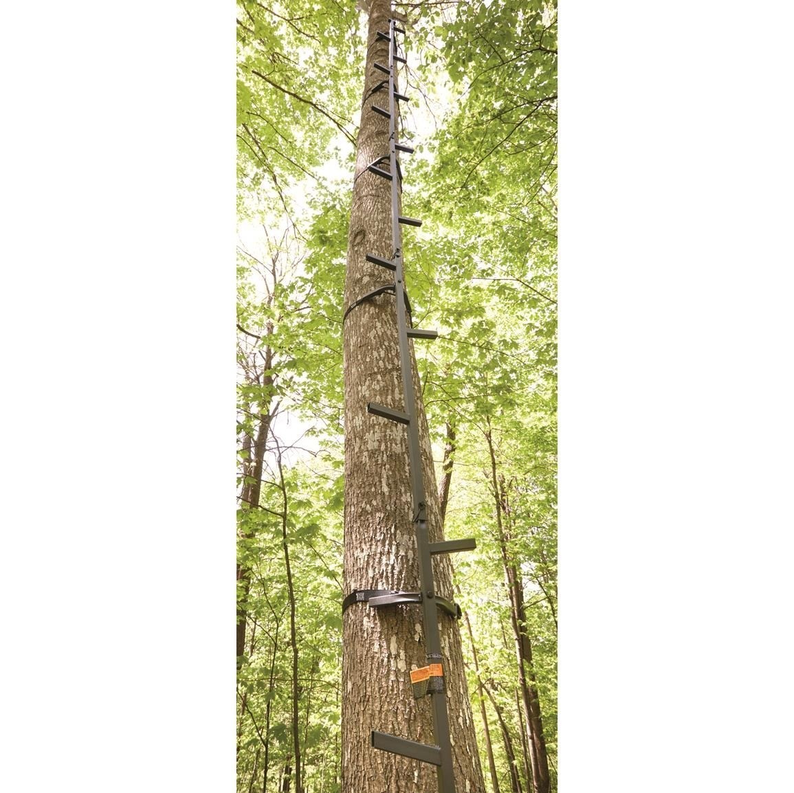 Tree Stand 25' Climbing Sticks Hunting Ladder Deer Game Sturdy Holds up 300 lbs.