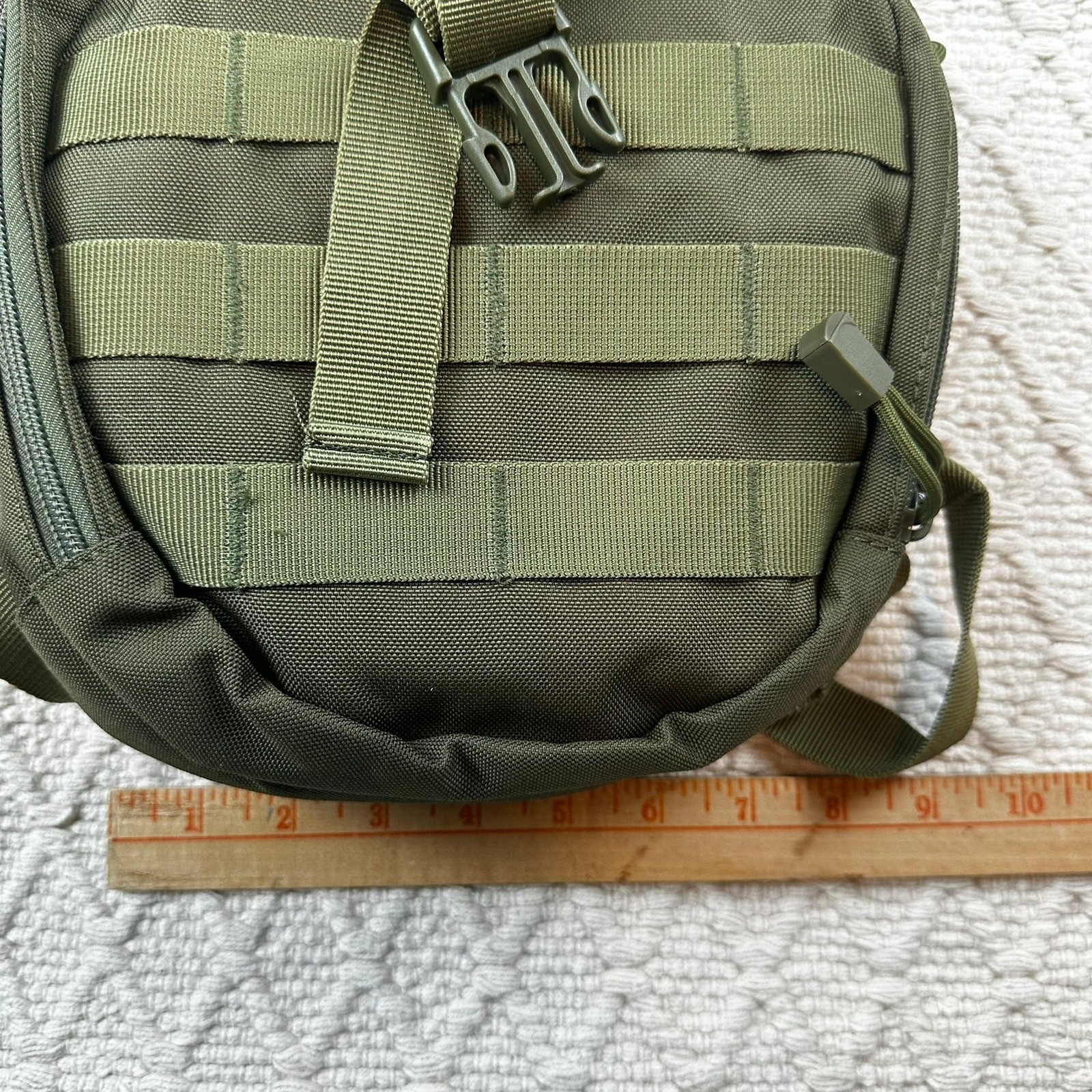 Tactical Molle Hydration Pack Backpack 3L Water Bladder Hiking Olive Green
