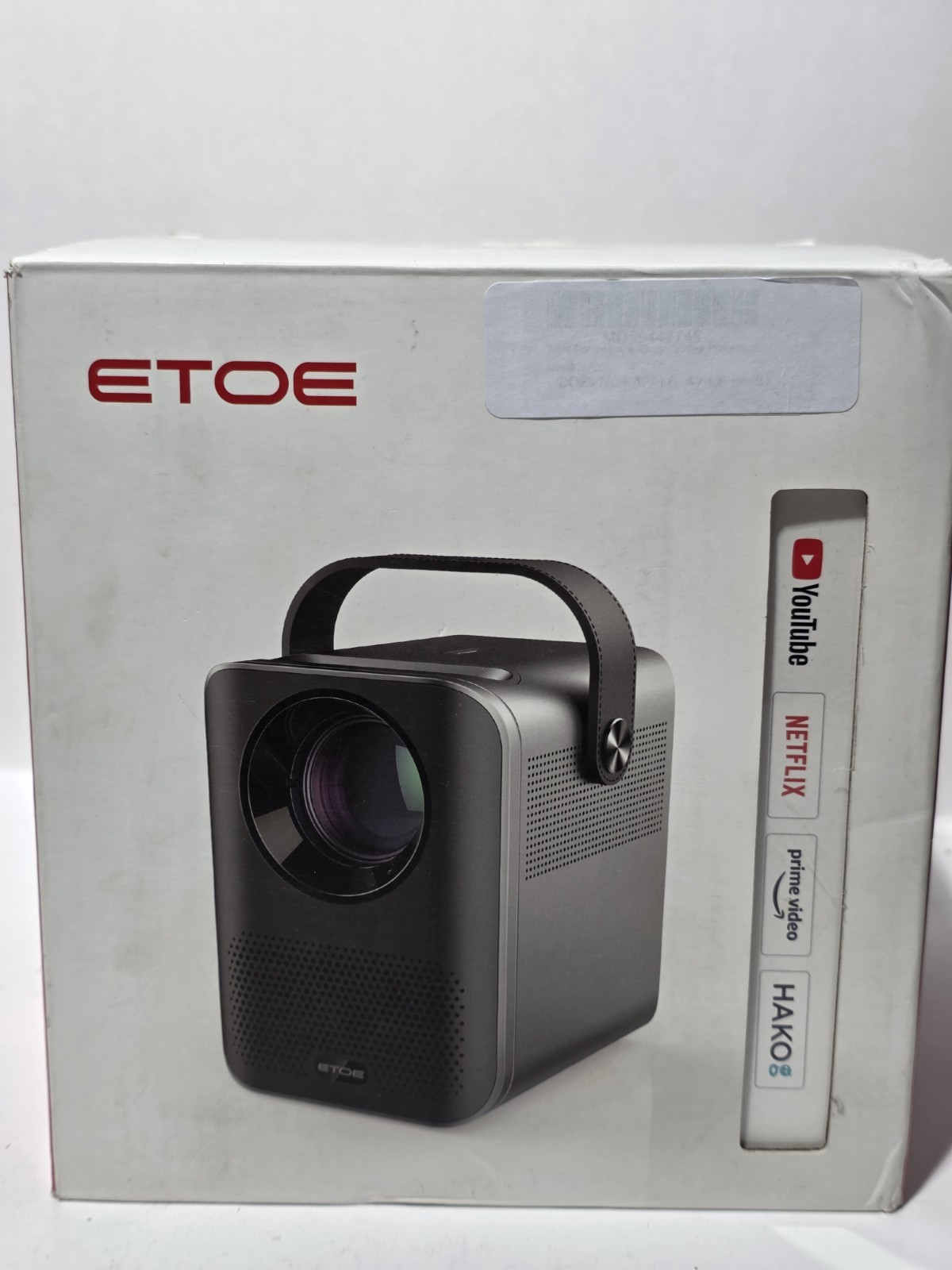 ETOE D2 PRO Smart 4k Projector (model A1172)  BUILT-IN ANDROID TV & NETFLIX