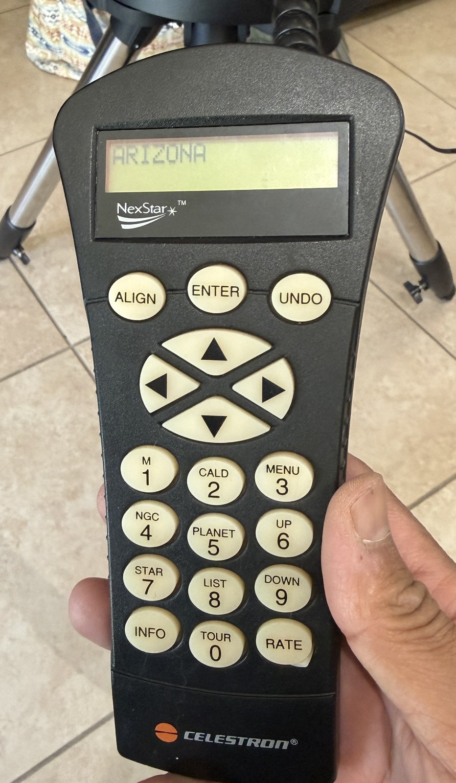 Celestron SLT-E wired remote Tested Working Nice Condition