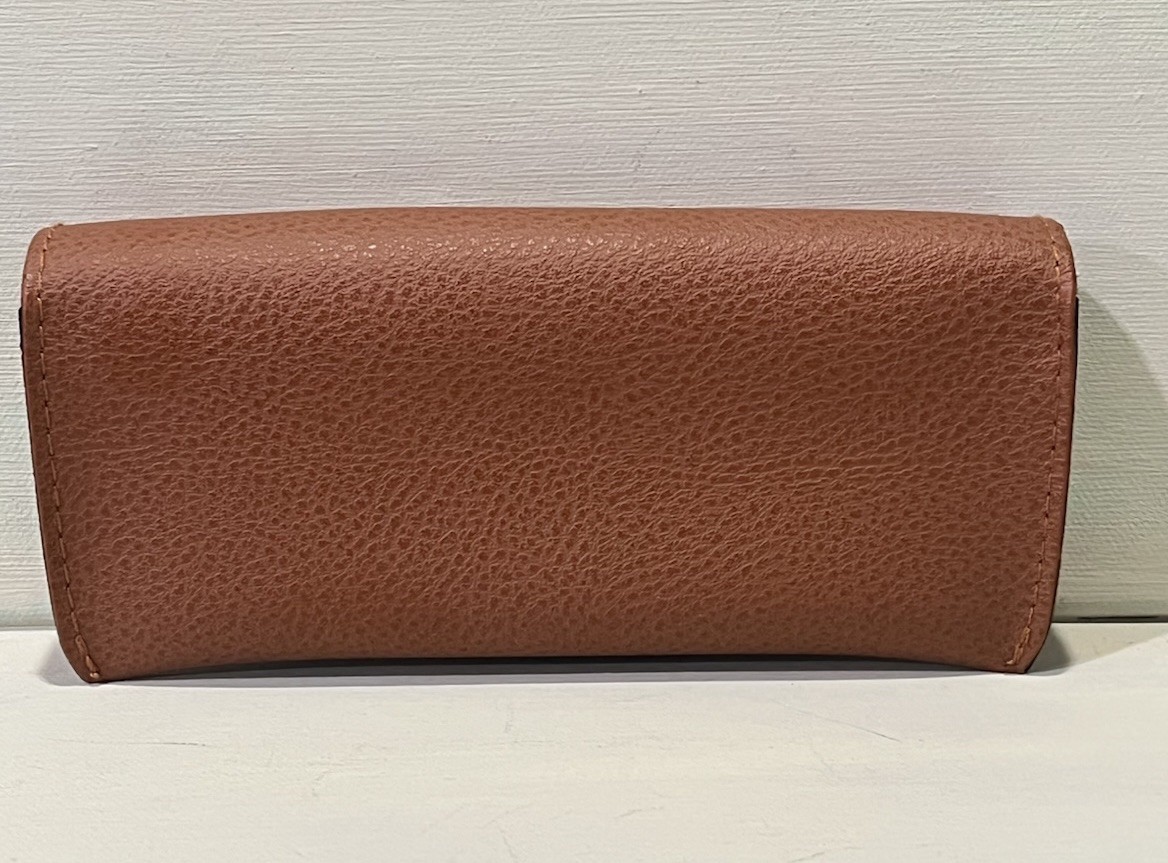 Authentic Ray-Ban Brown Sunglasses Eyeglasses Case Only Original Snap Case