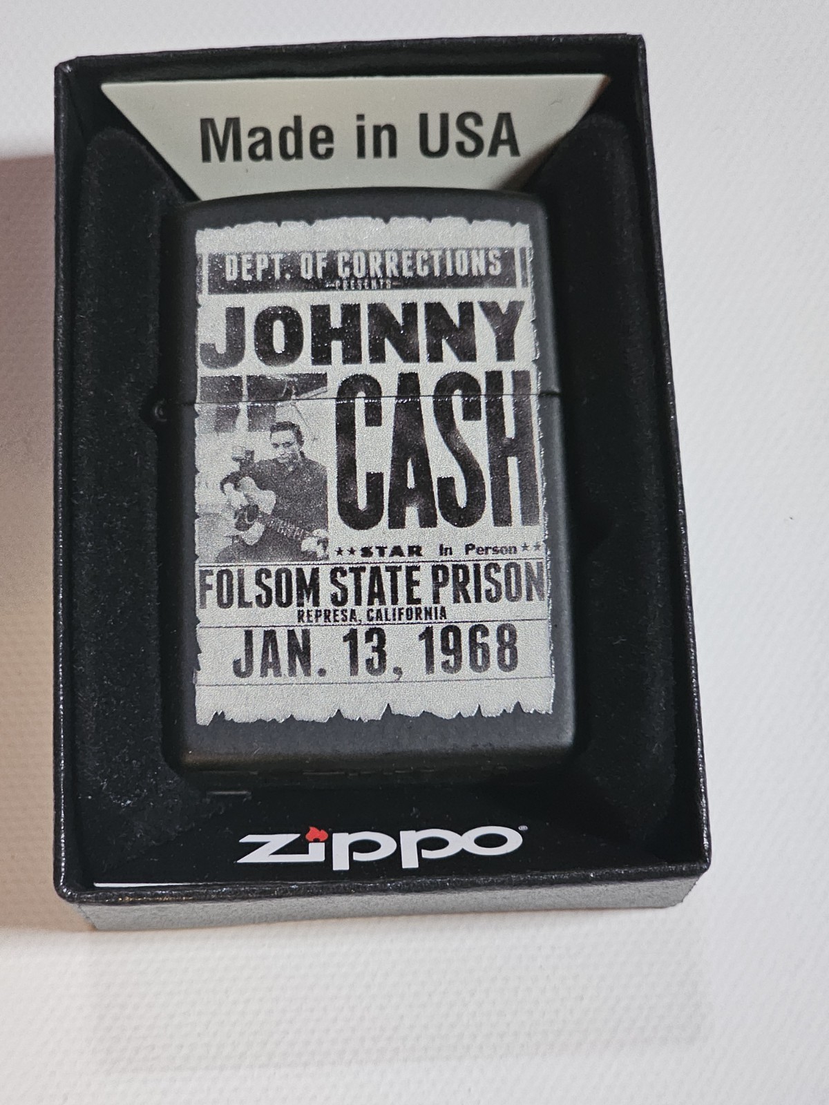Johnny Cash Zippo