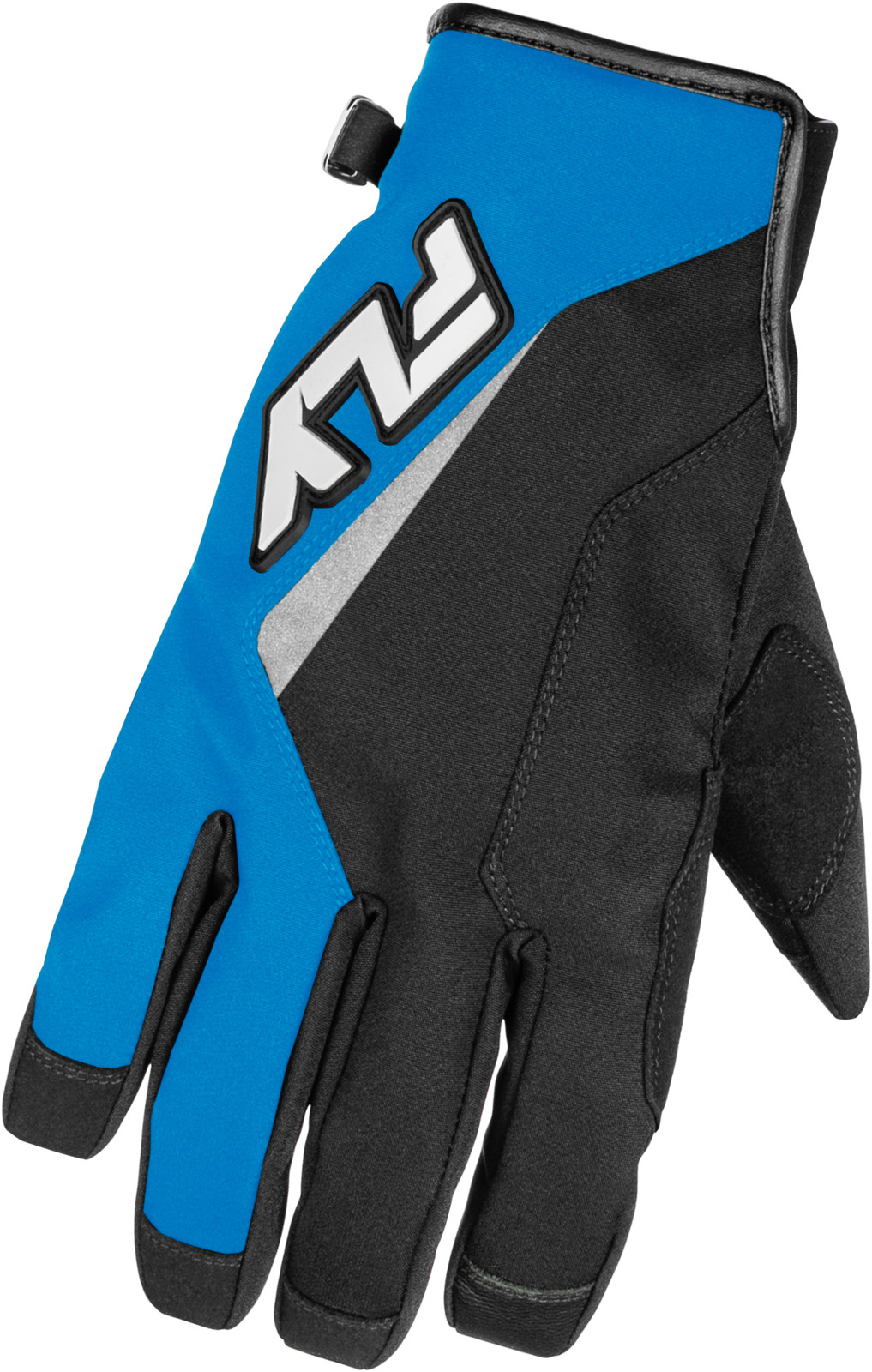 FLY RACING - Title Gloves Blue/White 2X | 371-0562X
