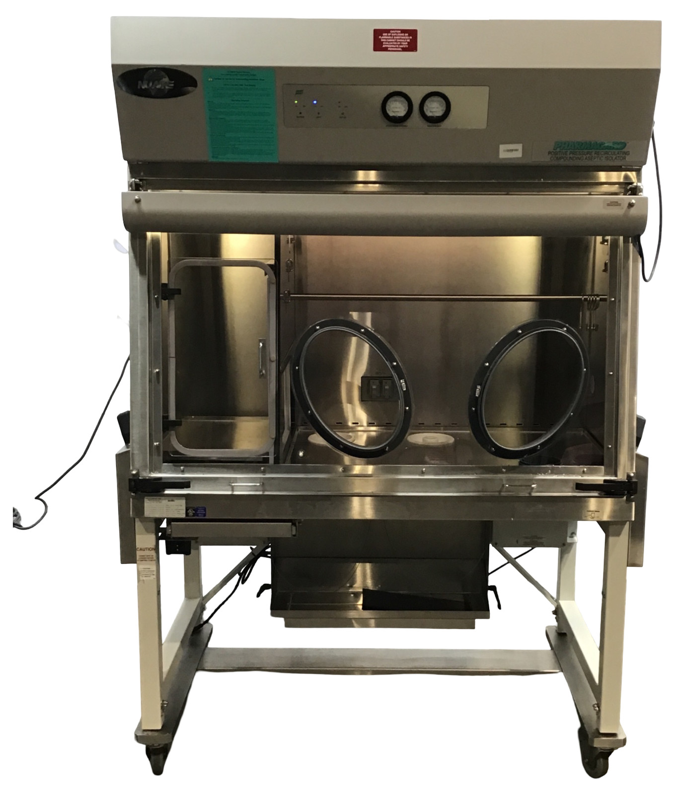 NUAIRE NU-PR797-400 SERIES 4 PHARMAGARD COMPOUNDING ASEPTIC ISOLATOR