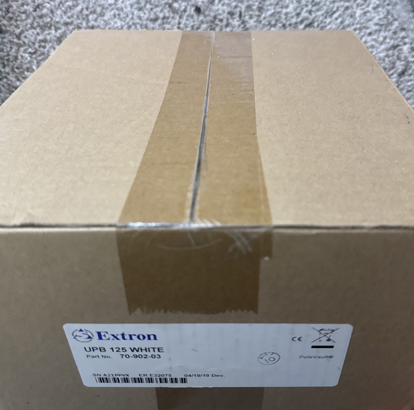Extron UPB 125 White (70-902-03) New