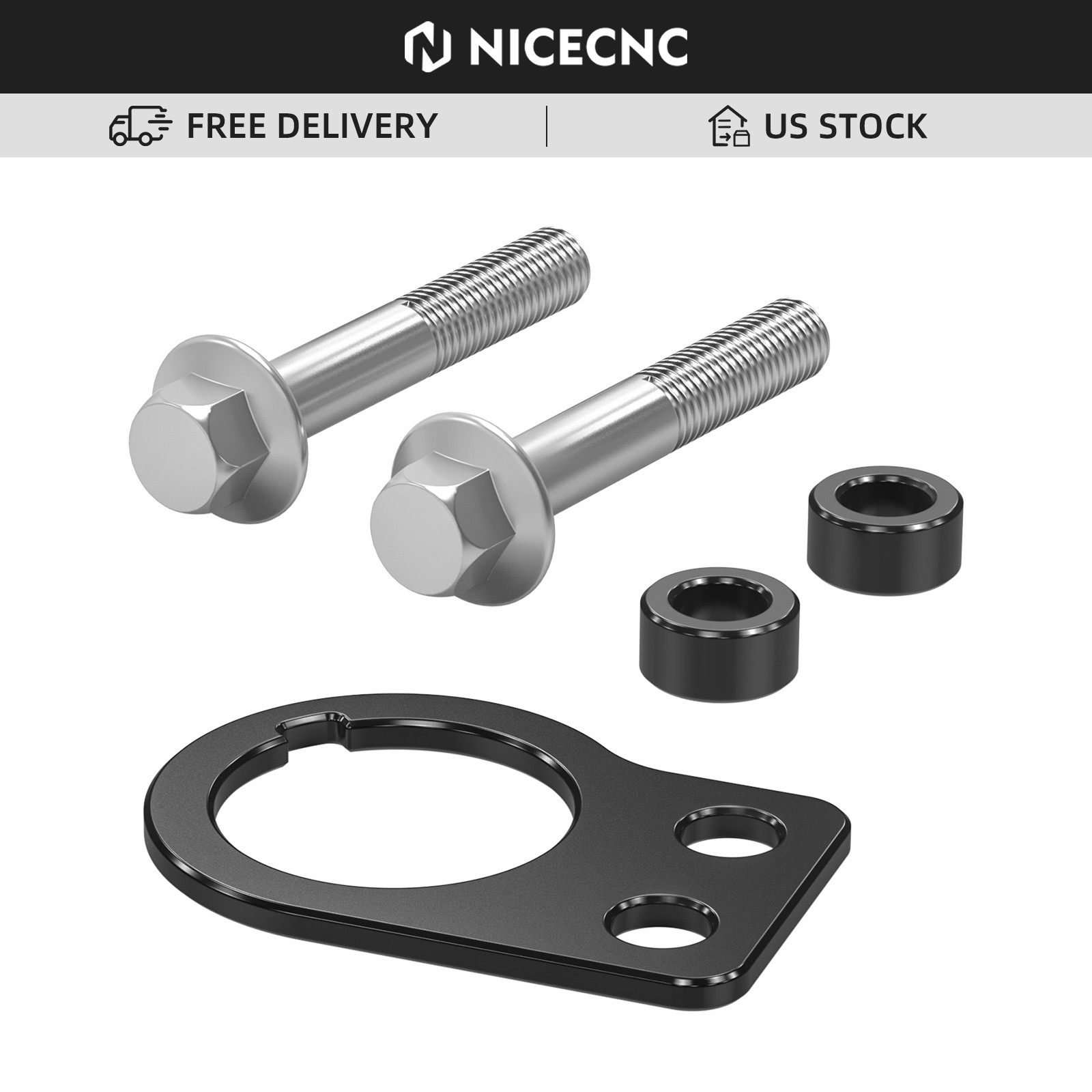 NICECNC Key Ignition Switch Relocation Bracket For Suzuki DR-Z 400SM 2005-2024