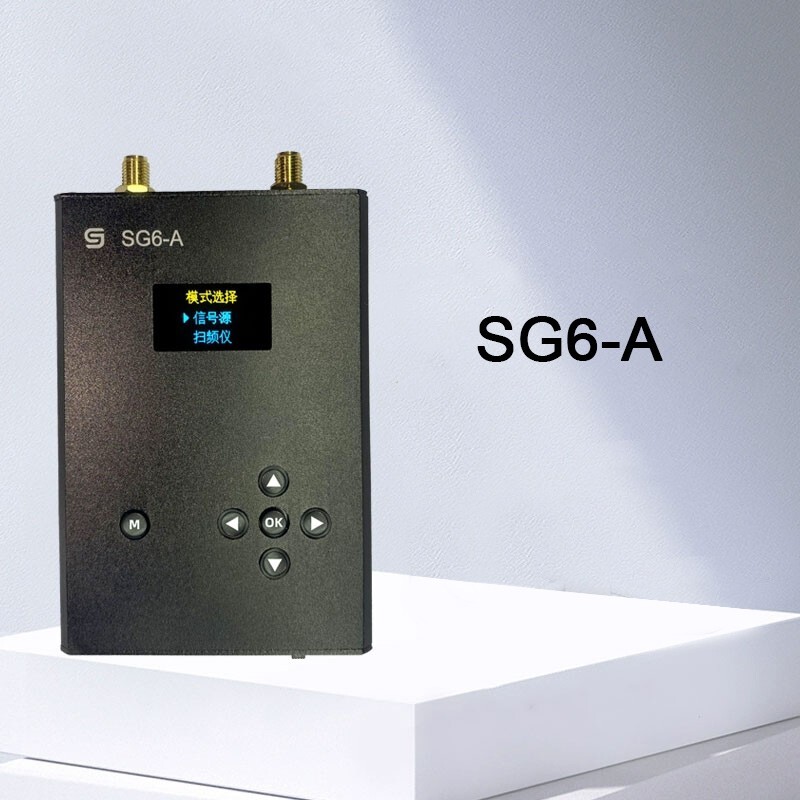 Signal Generator Frequency Sweeper RF Sinusoidal Signal Source LCD SG6-A tops