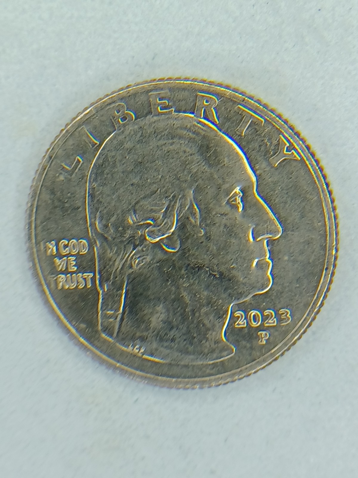 2023 P Edith Kanaka'ole Grease Strike "N RUST" Obv & Rev Die Break Errors