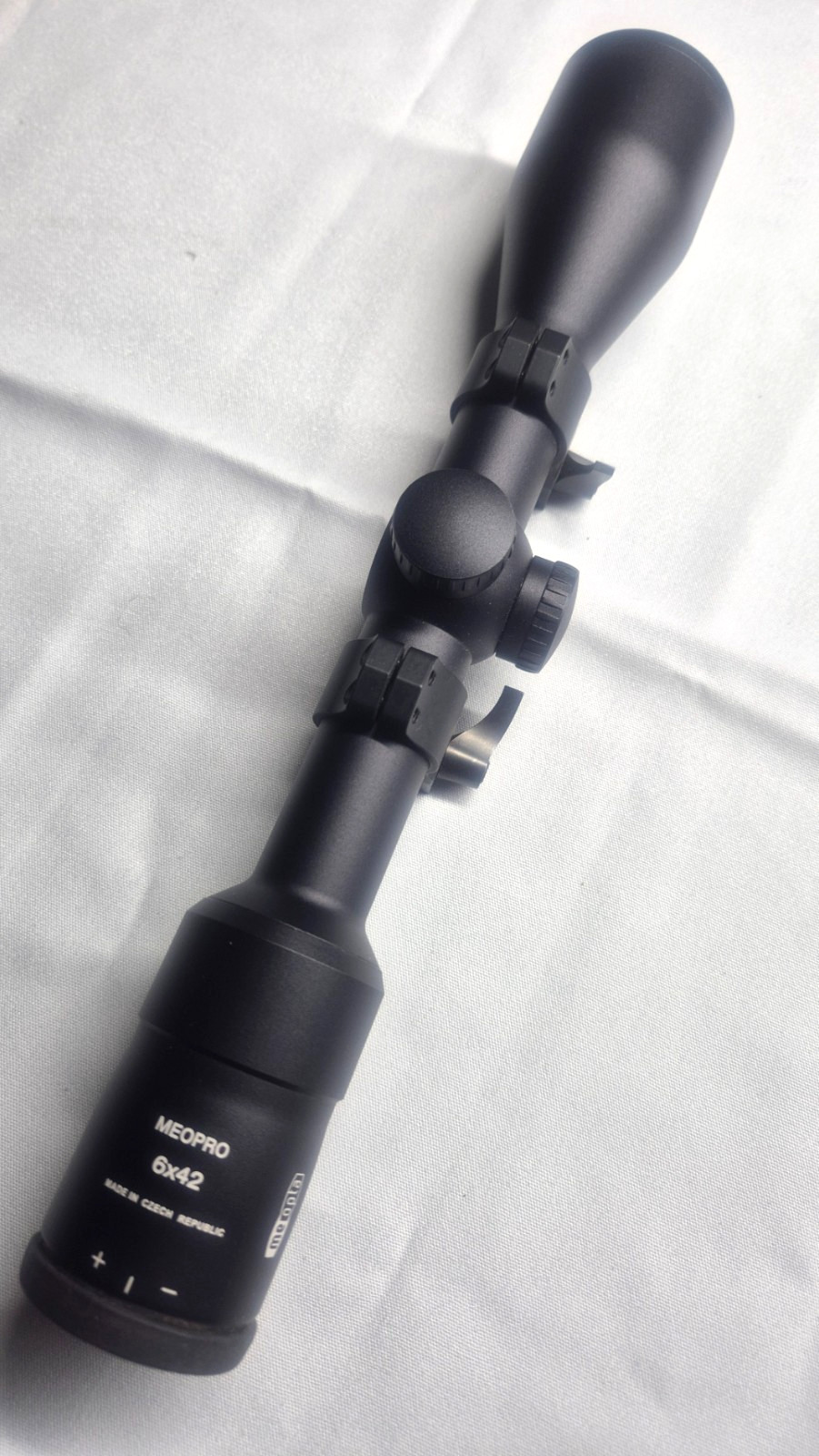 Brand New MEOPTA "MEOPRO" Rifle Scope with Rings 6 X 42  Z-Plex OPTIC Czech Rep