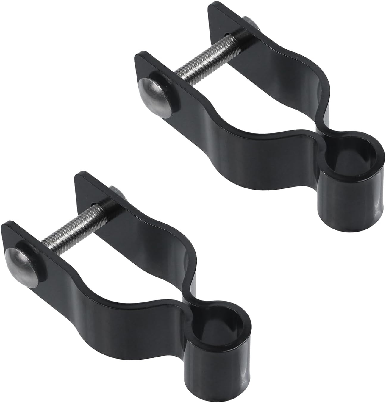 Black Female Gate Frame Hinges with Bolts 304 Stainless Steel Hinge for Chain Li
