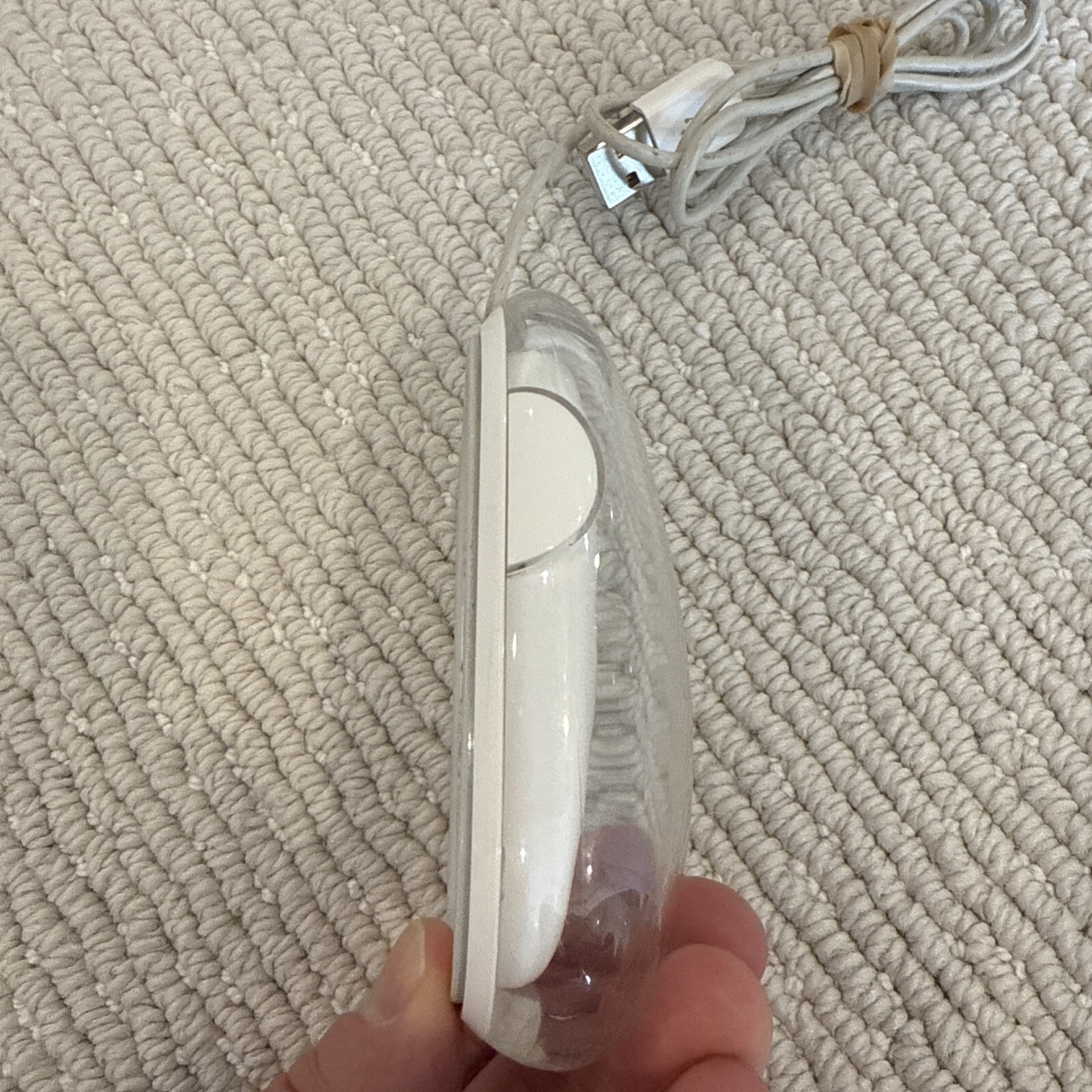 Apple Mouse M5769 USB Optical Mac White/Clear wired