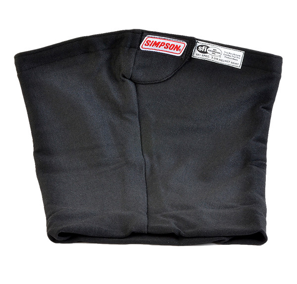 Simpson Safety 23012C CarbonX Helmet Skirt Black