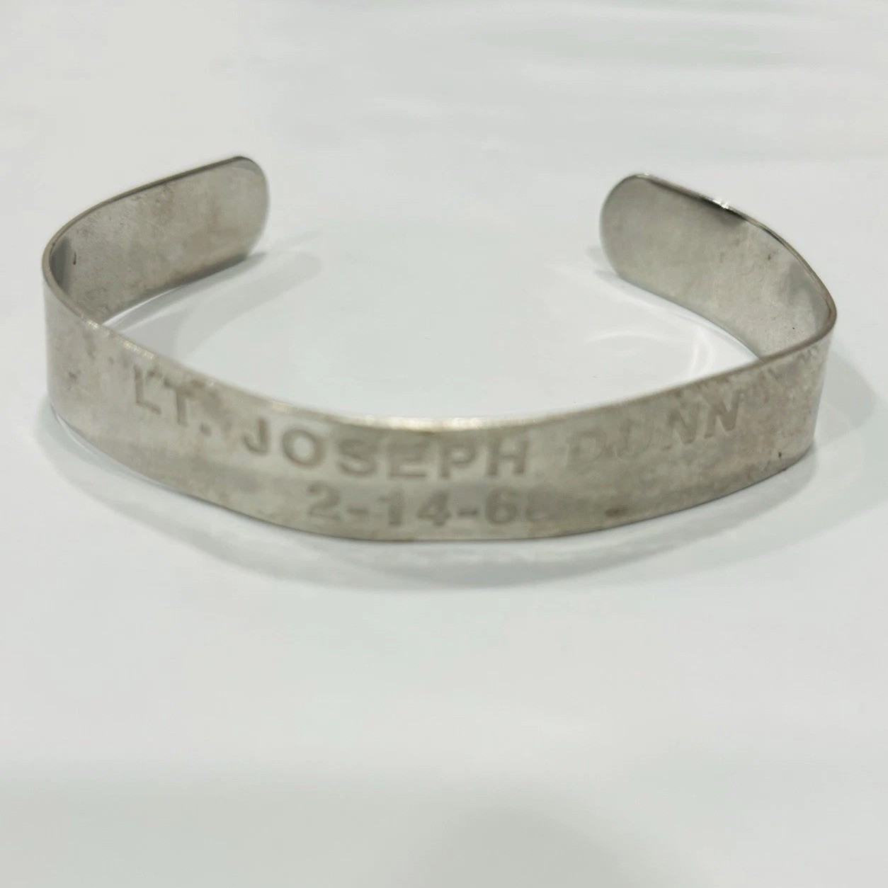 Vintage Vietnam War MIA/POW Named Bracelet Lt. Joseph Dunn 2/14/68 VIVA