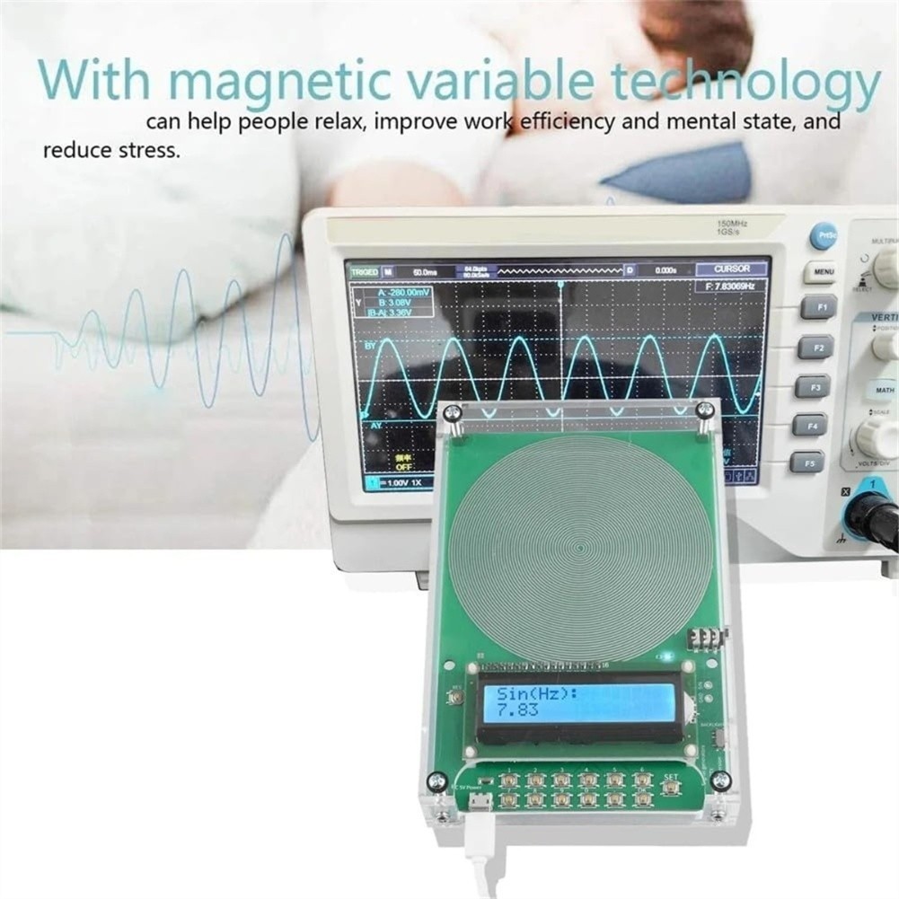 Custom Frequency Generator V2 for Stress Relief 7.83Hz SchumannWave Resonance