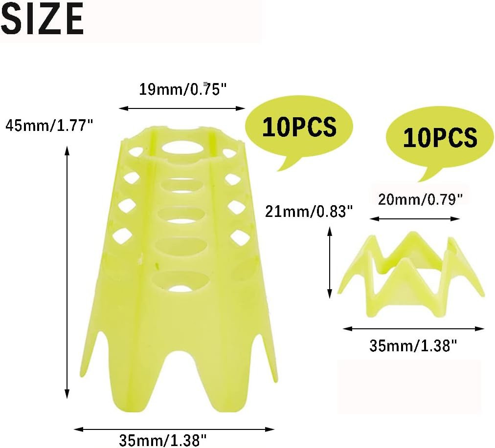 Plastic Golf Simulator Tees for Indoor Outdoor Practice Driving Range Mats