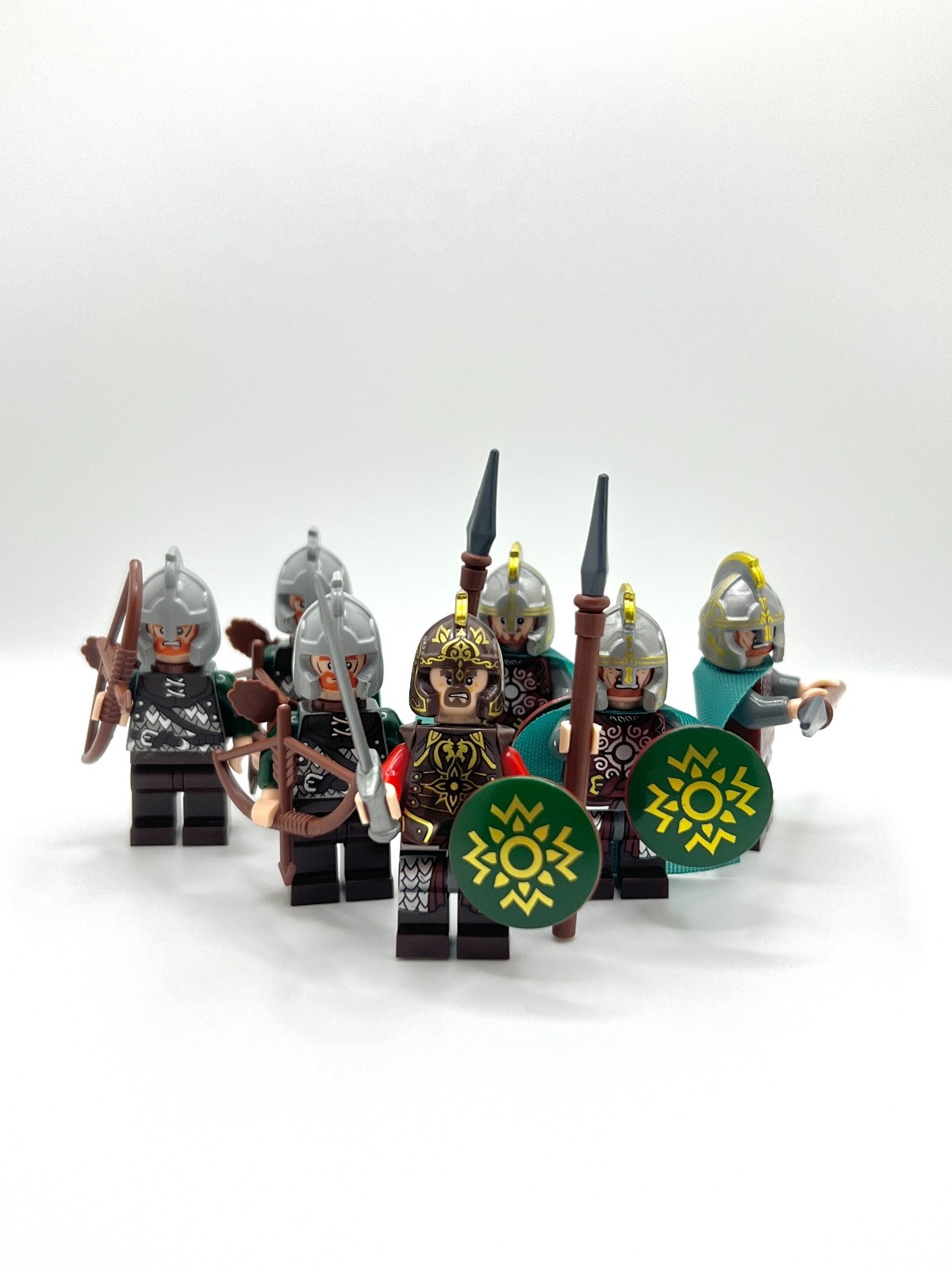 Rohan Battle Pack King Theoden Rohirrim Soldiers Archers Minifigures