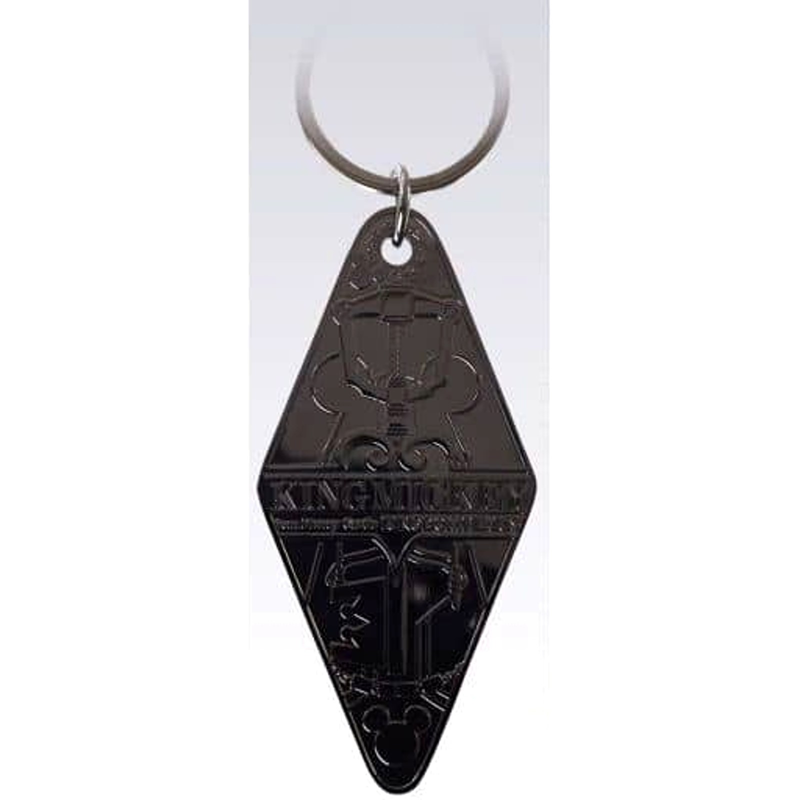 Kingdom Hearts King Black Ver. Motel Keychain Japan A293