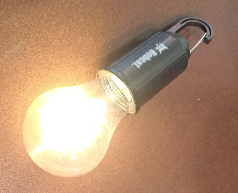 Bobcat rechargeable hanging light bulb work light
