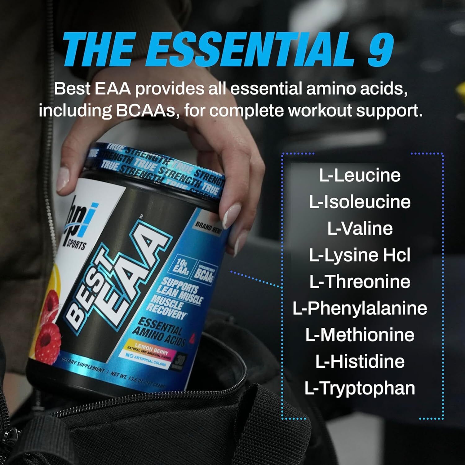 BPI Sports Essential Amino Acids EAA - Pre, Intra & Post Workout (Sour Power)