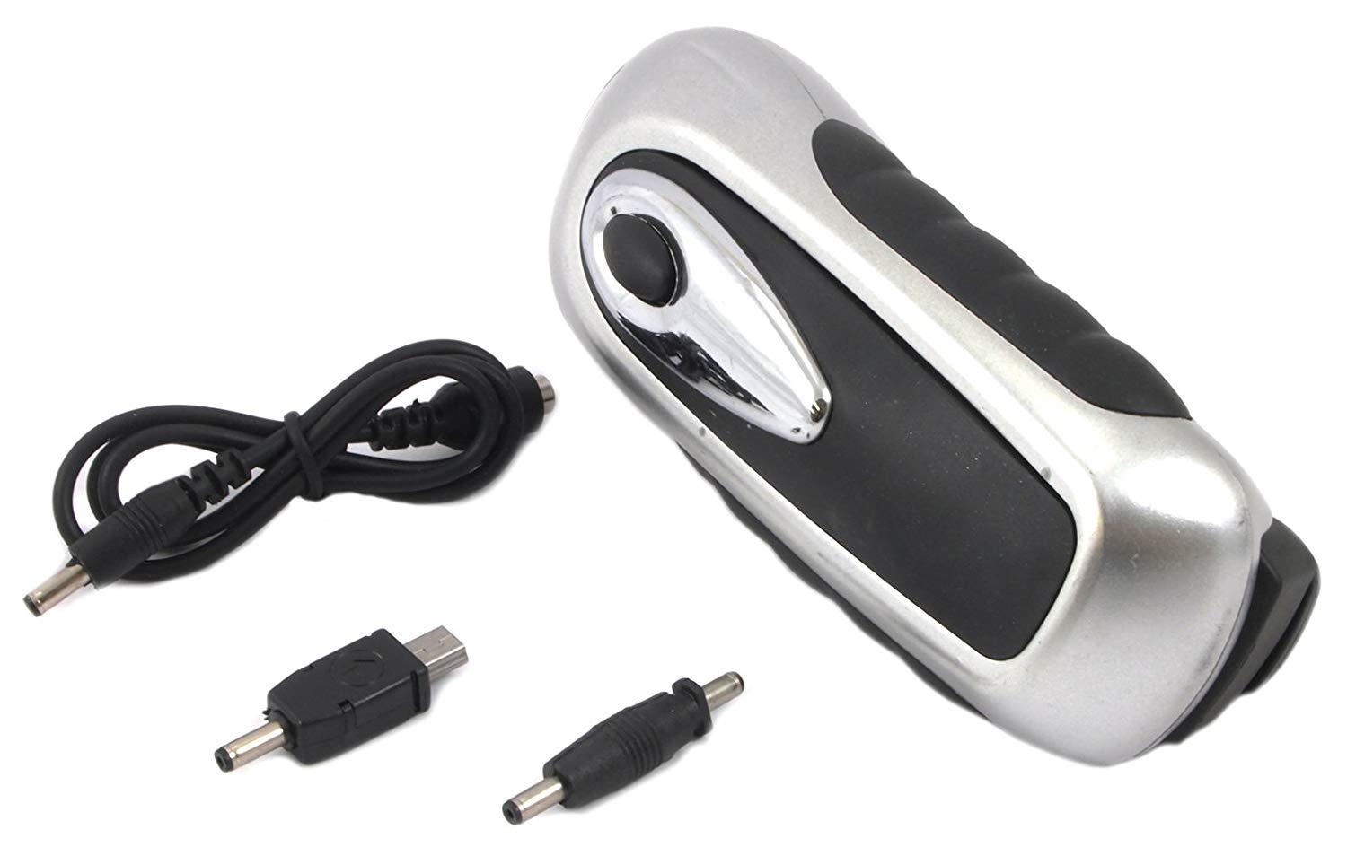 FORNEY 57153 RECHARGEABLE 3-LED LIGHT WIND UP SAFETY TORCH  UPC:032277571532
