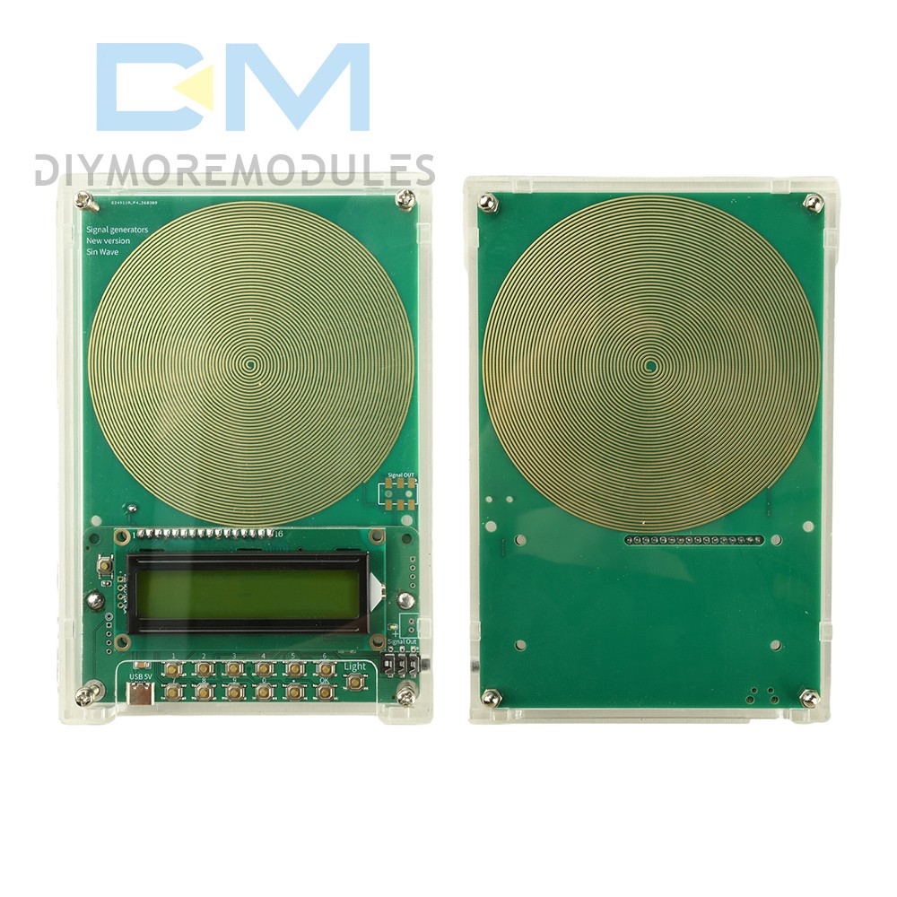 DC5V Schumann Wave Generator 0.1-299999kHz Adjustable Frequency Signal Generator