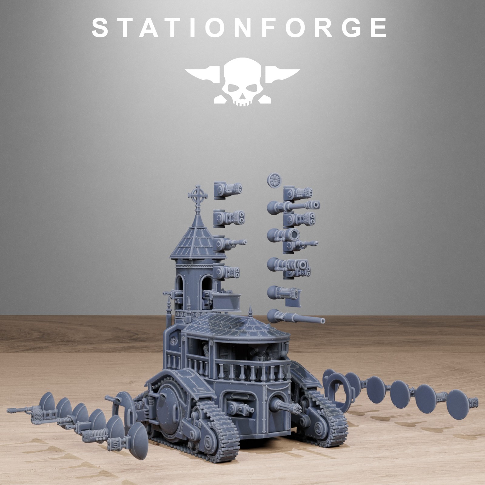 The Voladites Heavy Tank from Station Forge 32mm