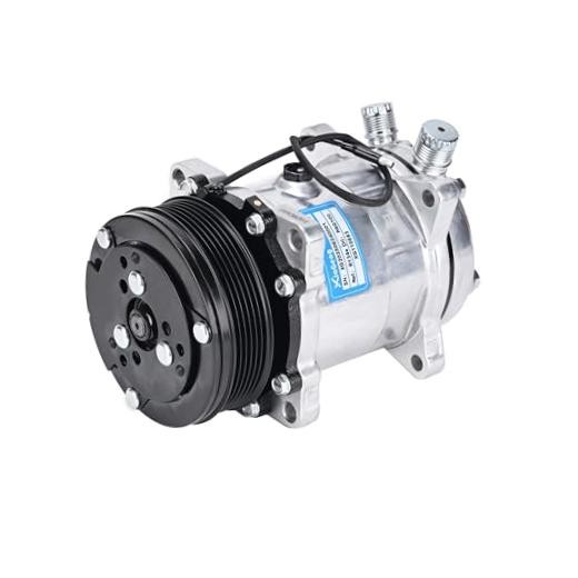 Universal A/C Compressor with Clutch (6 Grooves(SD-7))