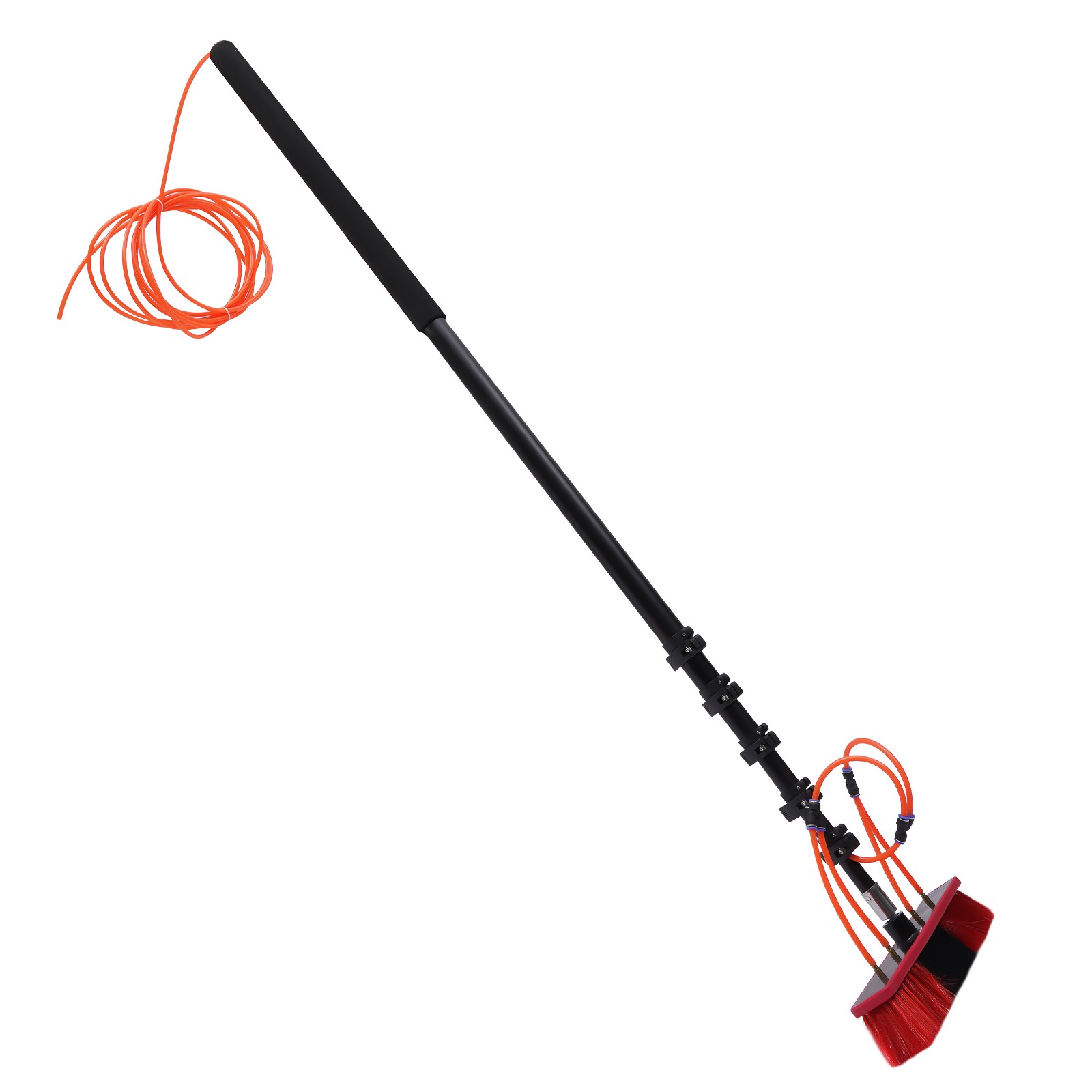 Outdoor Water Fed Brush 24ft Water Fed Pole Solar Panel Window Cleaning Tool