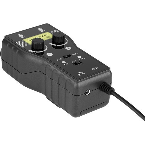 Saramonic SmartRig+ Di Two-Channel Mic and Guitar Interface Lightning Connector