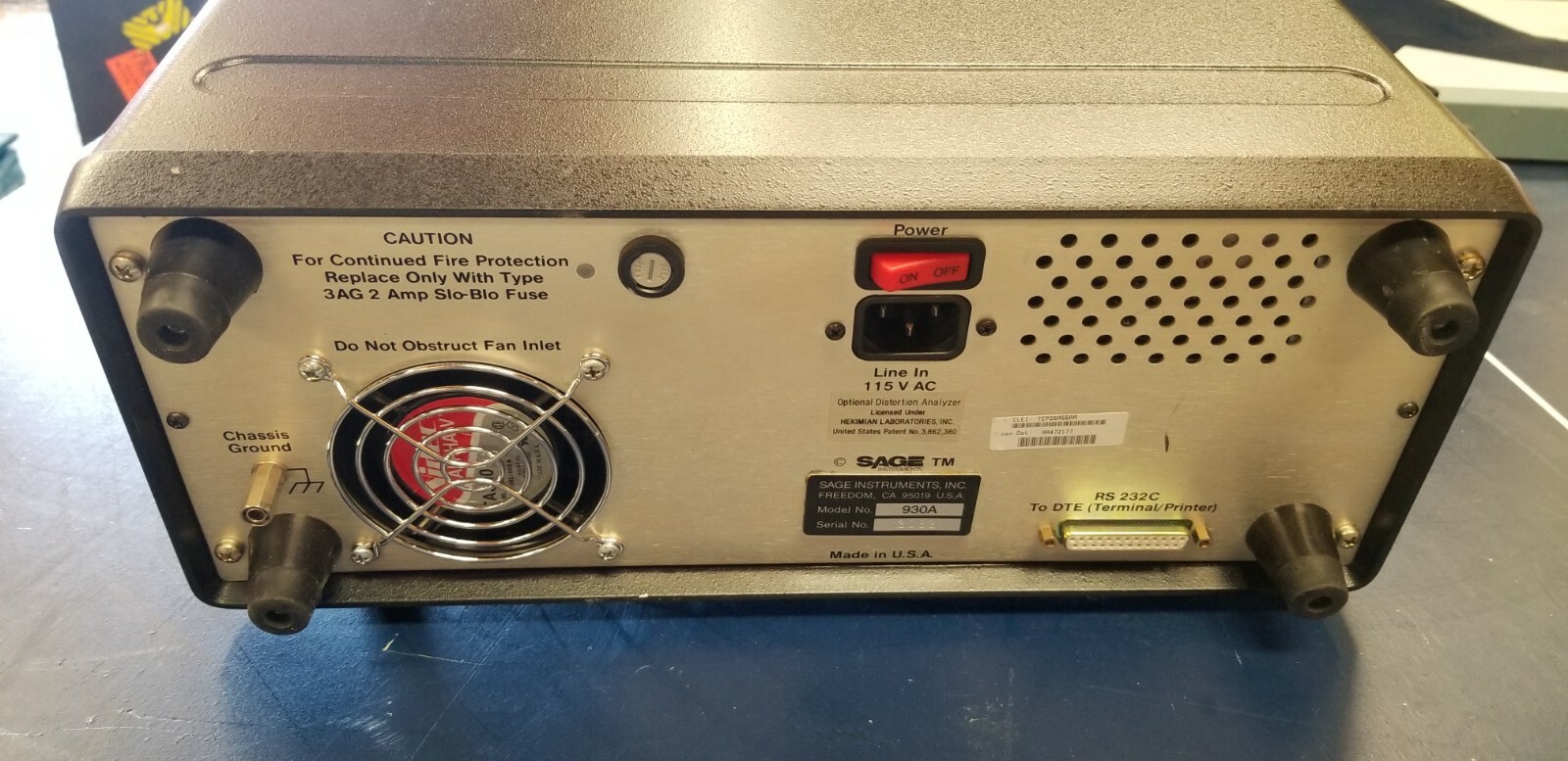 SAGE 930A Communications Test Set Good Unit #2