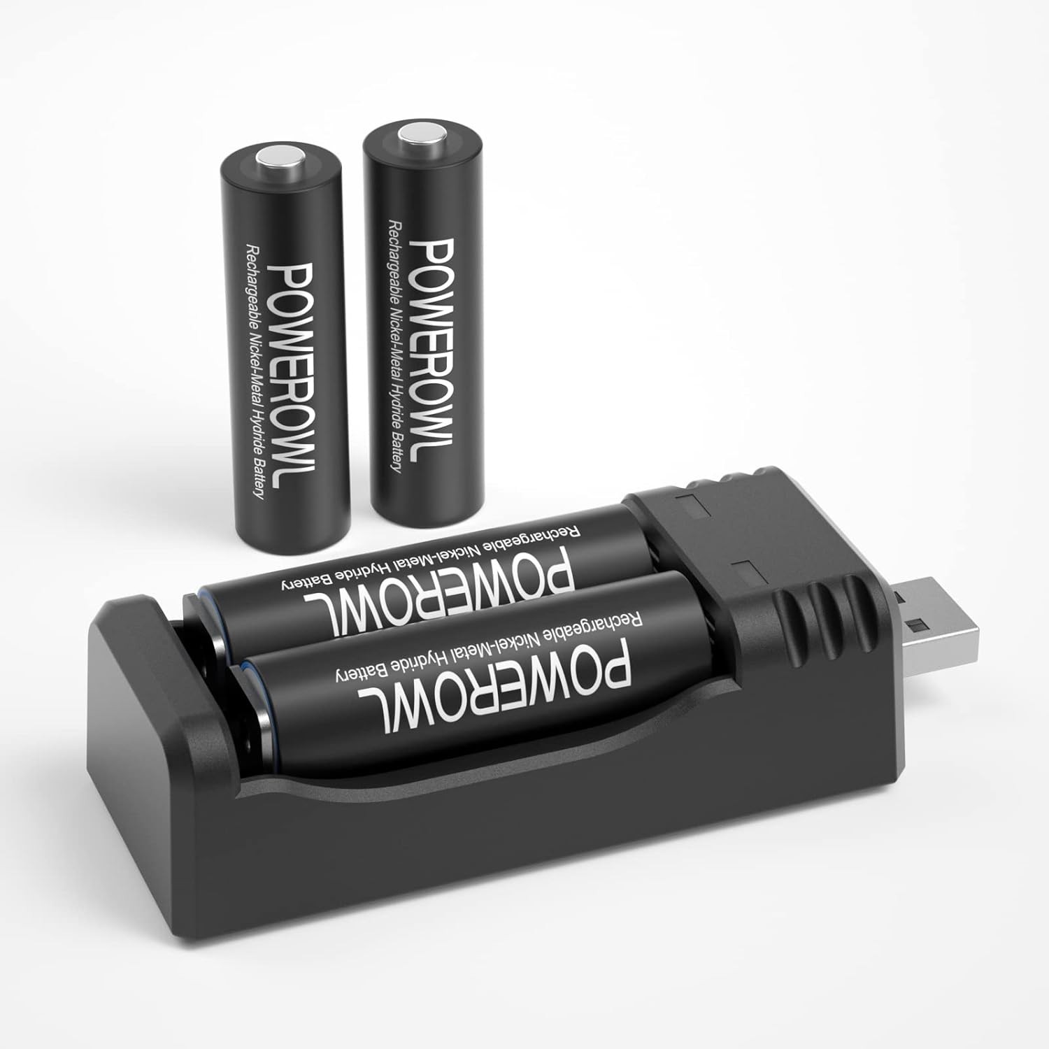 Rechargeable AA Batteries 2800mAh for Xbox Controller with USB Charger