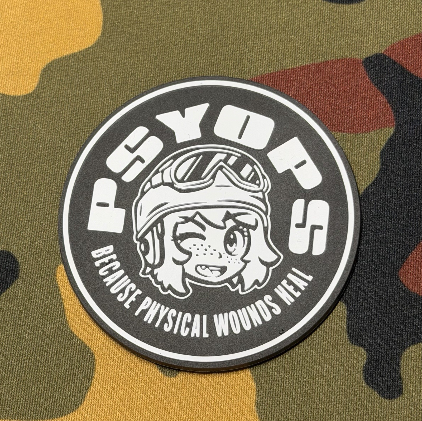 Sike Ops 'Psyops' Lujan Patch SUPDEF HAYLUJAN FOG WRMFZY FUD GWA ARMIE MEME TFD