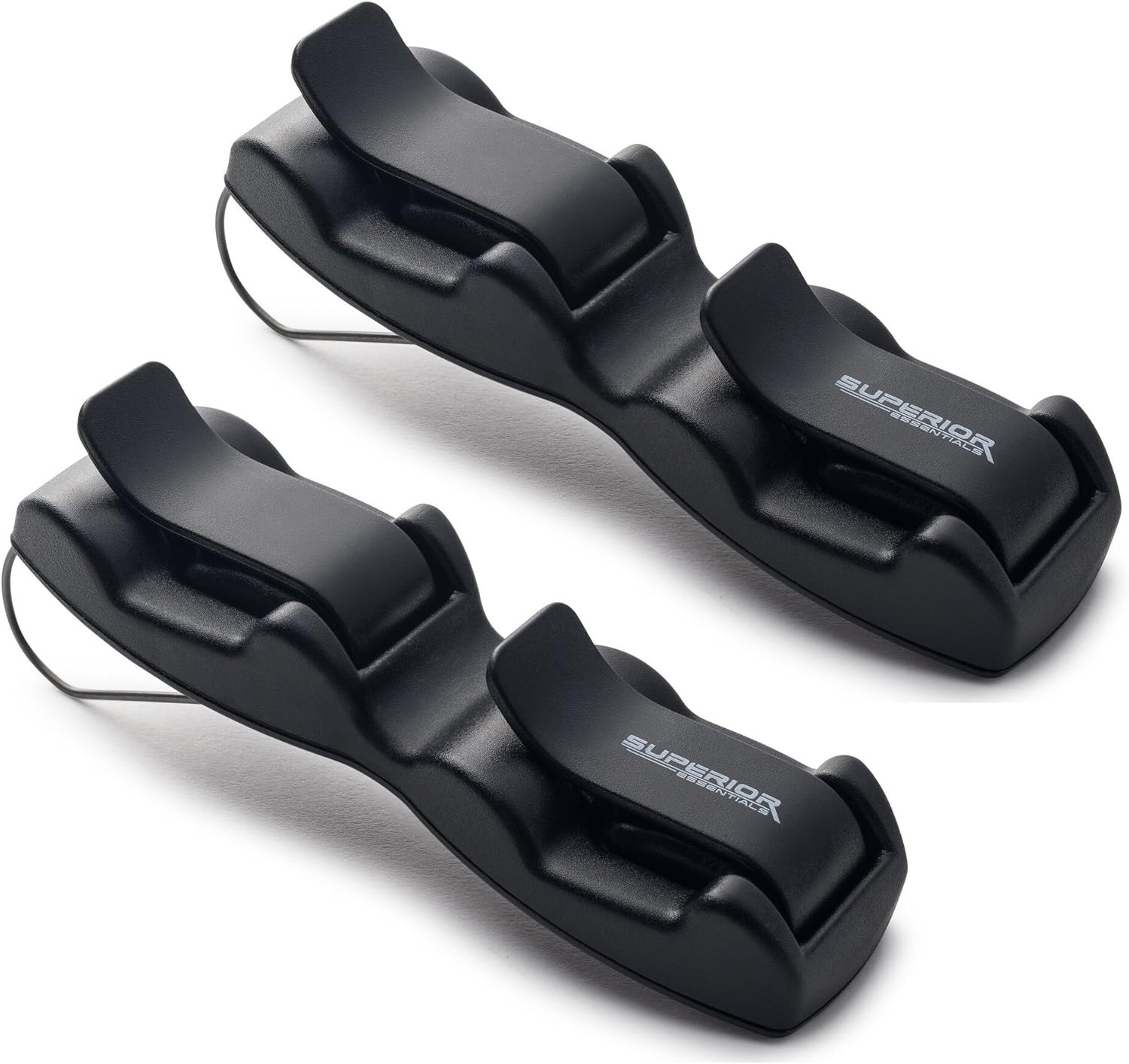 Sunglass Holder for Car Visor - Eyeglass Car Mount with Double-Ends Sunglasses H