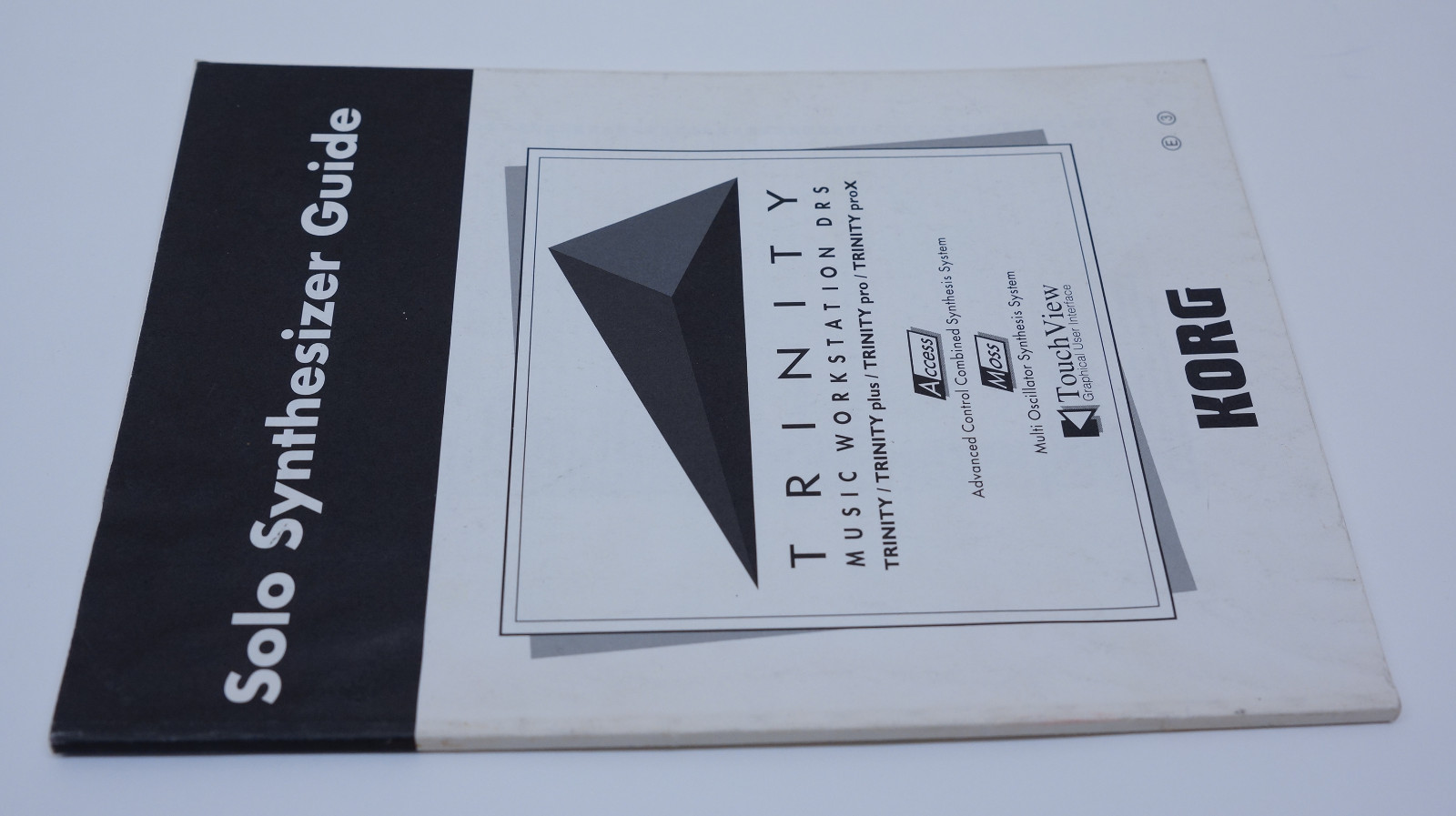 Original Korg Trinity SOLO-TRI User Guide Manual